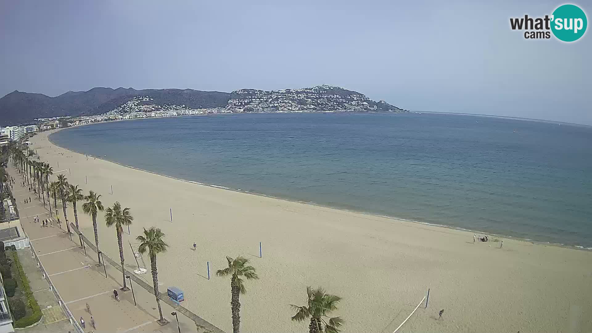 Live cam Roses  – Costa Brava spiaggia – Hotel MonteCarlo