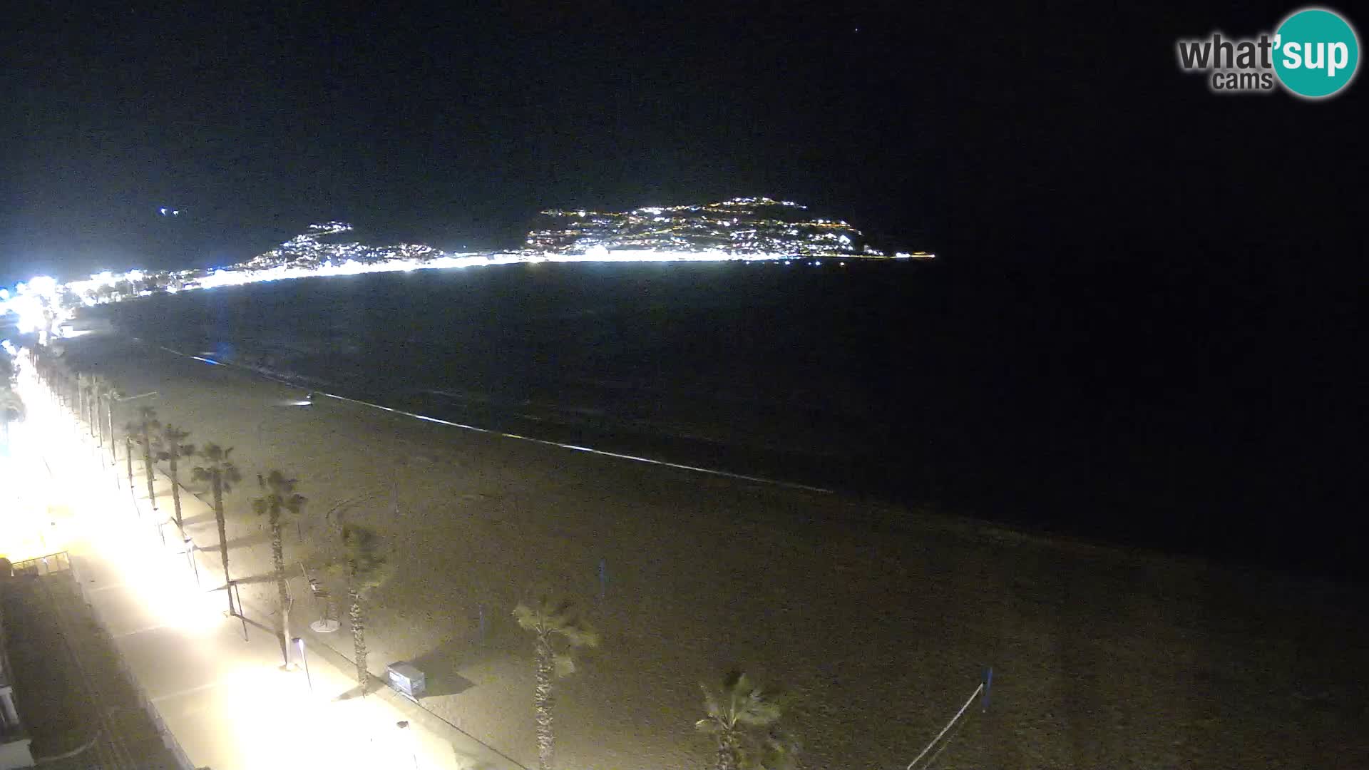 Webcam Costa Brava Roses Strand – Montecarlo Hotel livecam Spanien