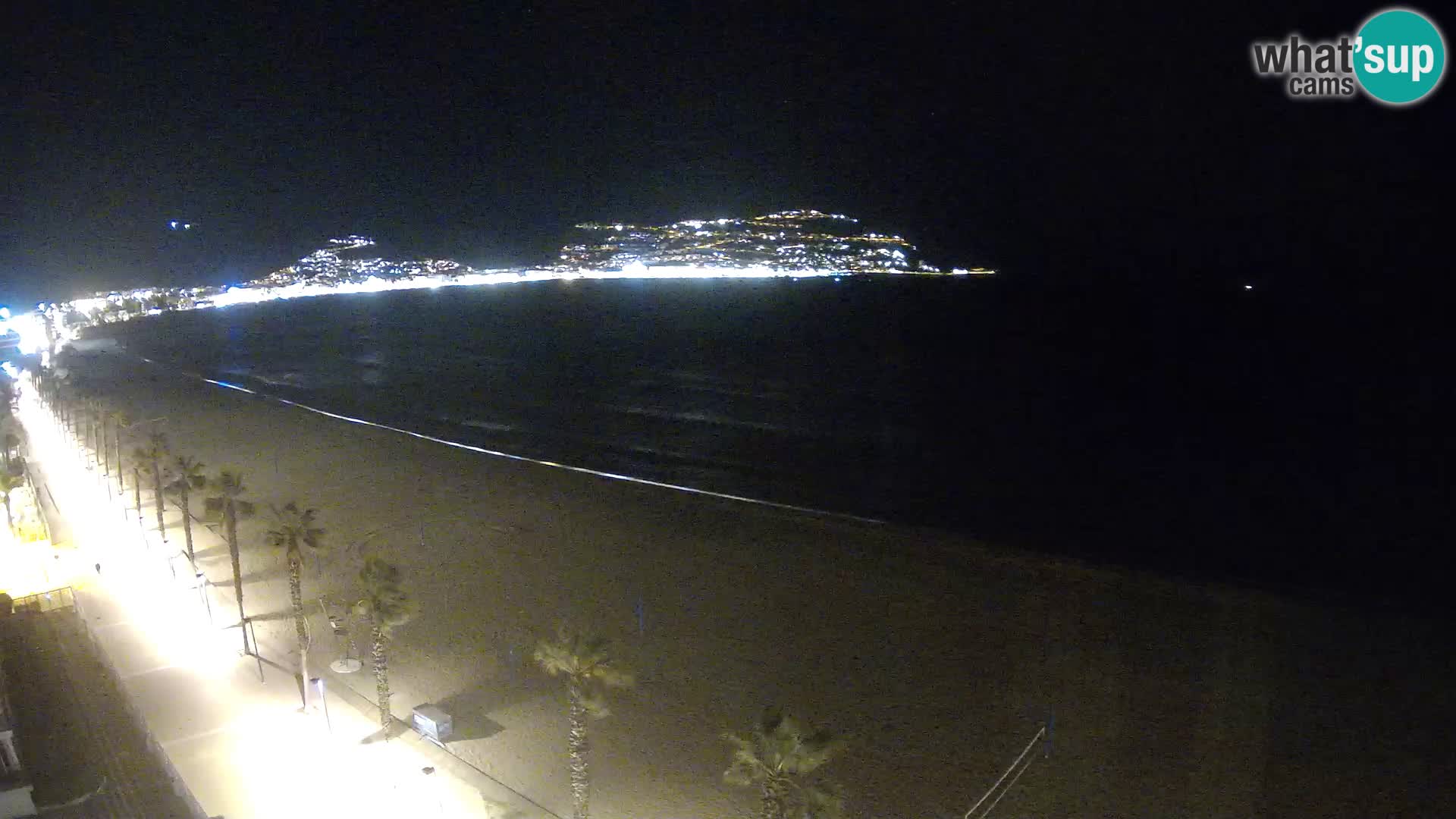 Webcam Costa Brava Roses Strand – Montecarlo Hotel livecam Spanien