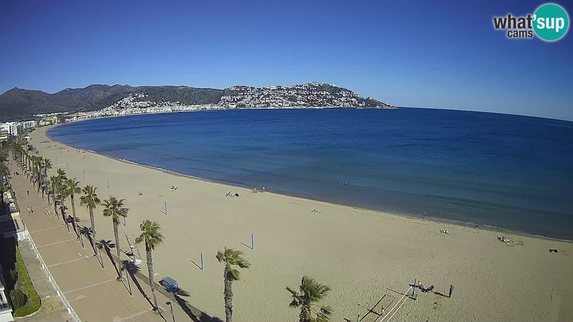 Live cam Roses  – Costa Brava spiaggia – Hotel MonteCarlo