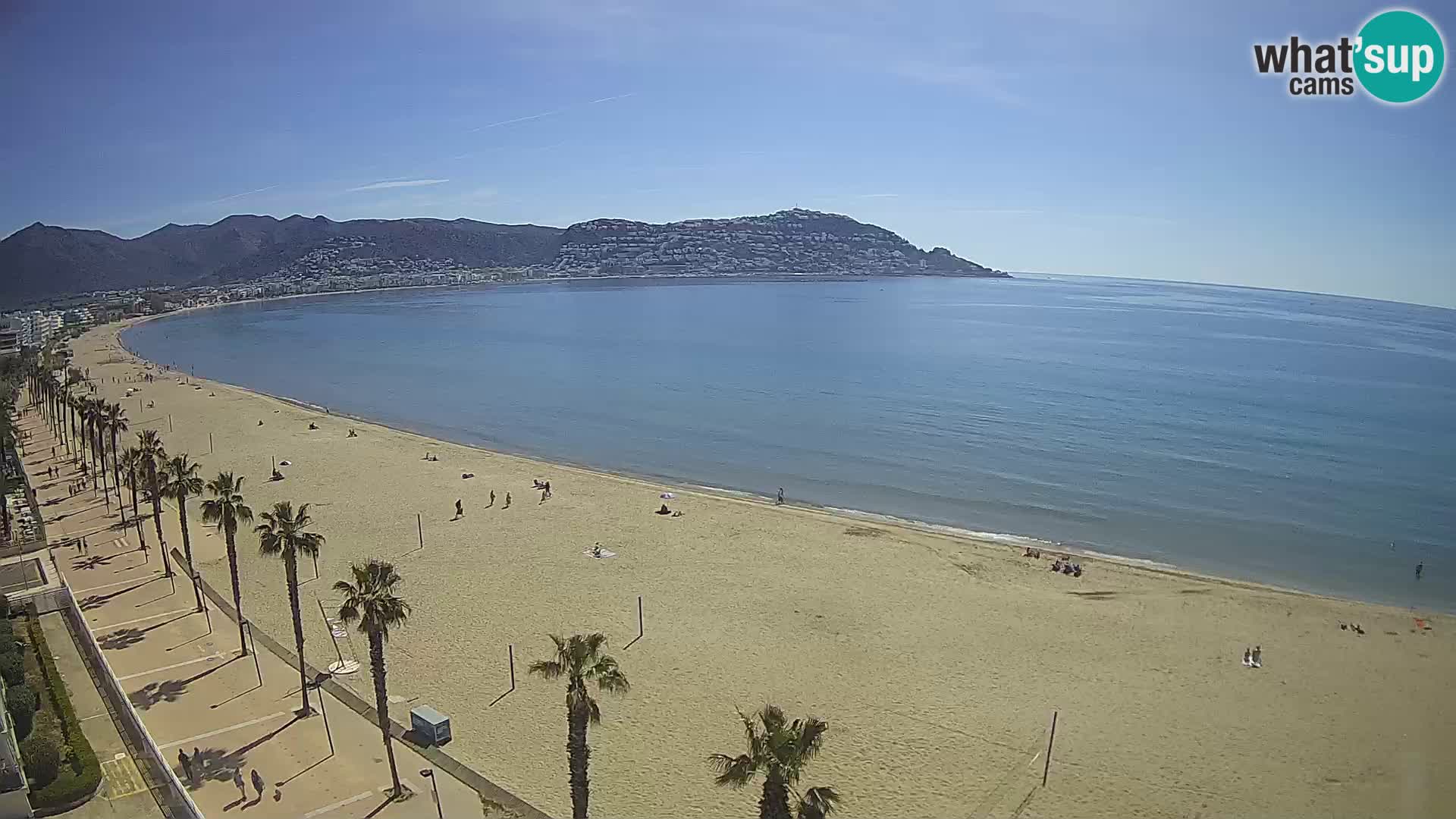 Roses camera en vivo playa Costa Brava- Hotel MonteCarlo