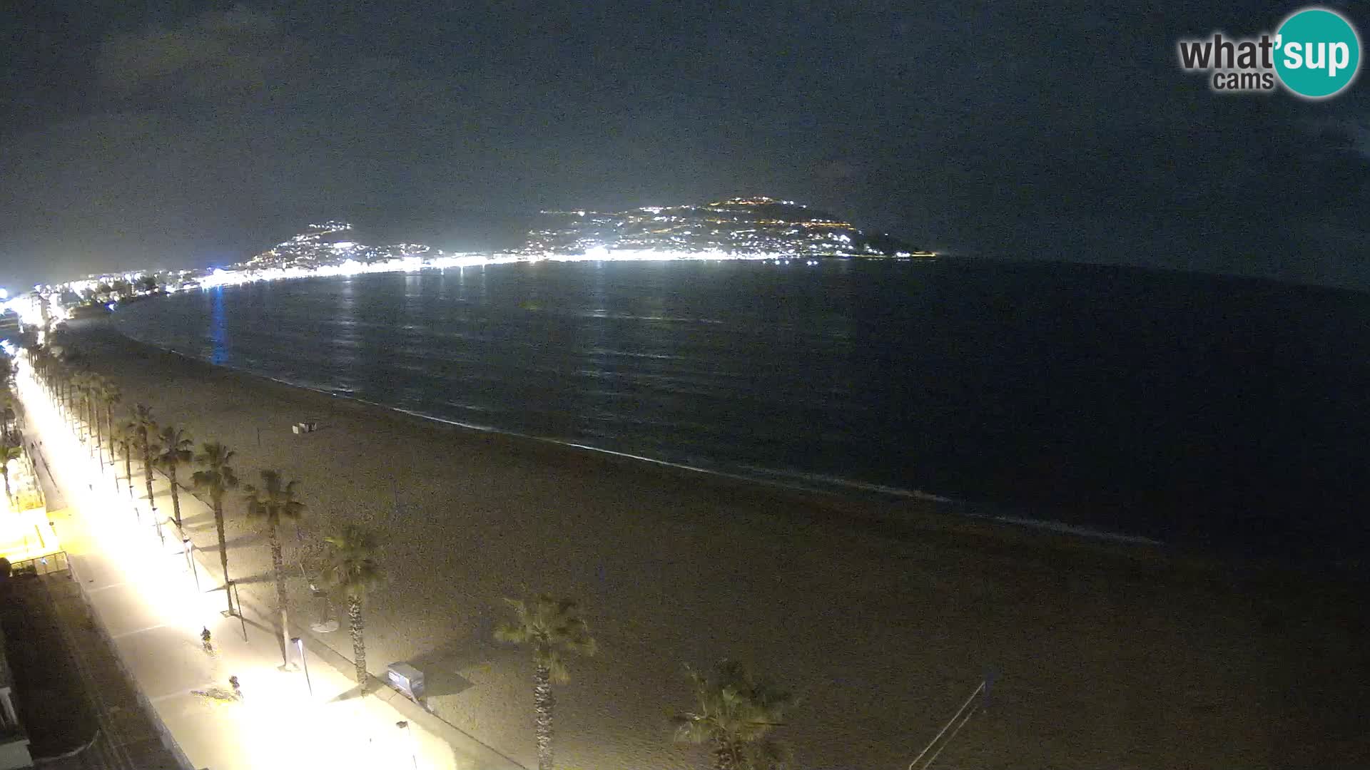 LIVEcam Roses plage Costa Brava – Hotel Montecarlo webcam Espagne