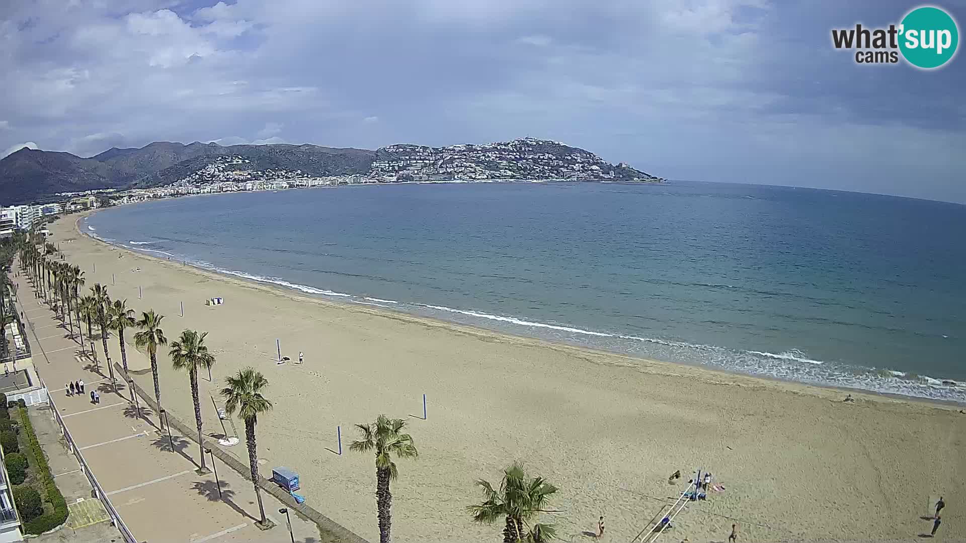 Webcam Costa Brava Roses Strand – Montecarlo Hotel livecam Spanien