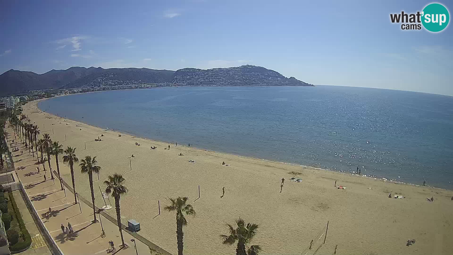 Roses camera en vivo playa Costa Brava- Hotel MonteCarlo