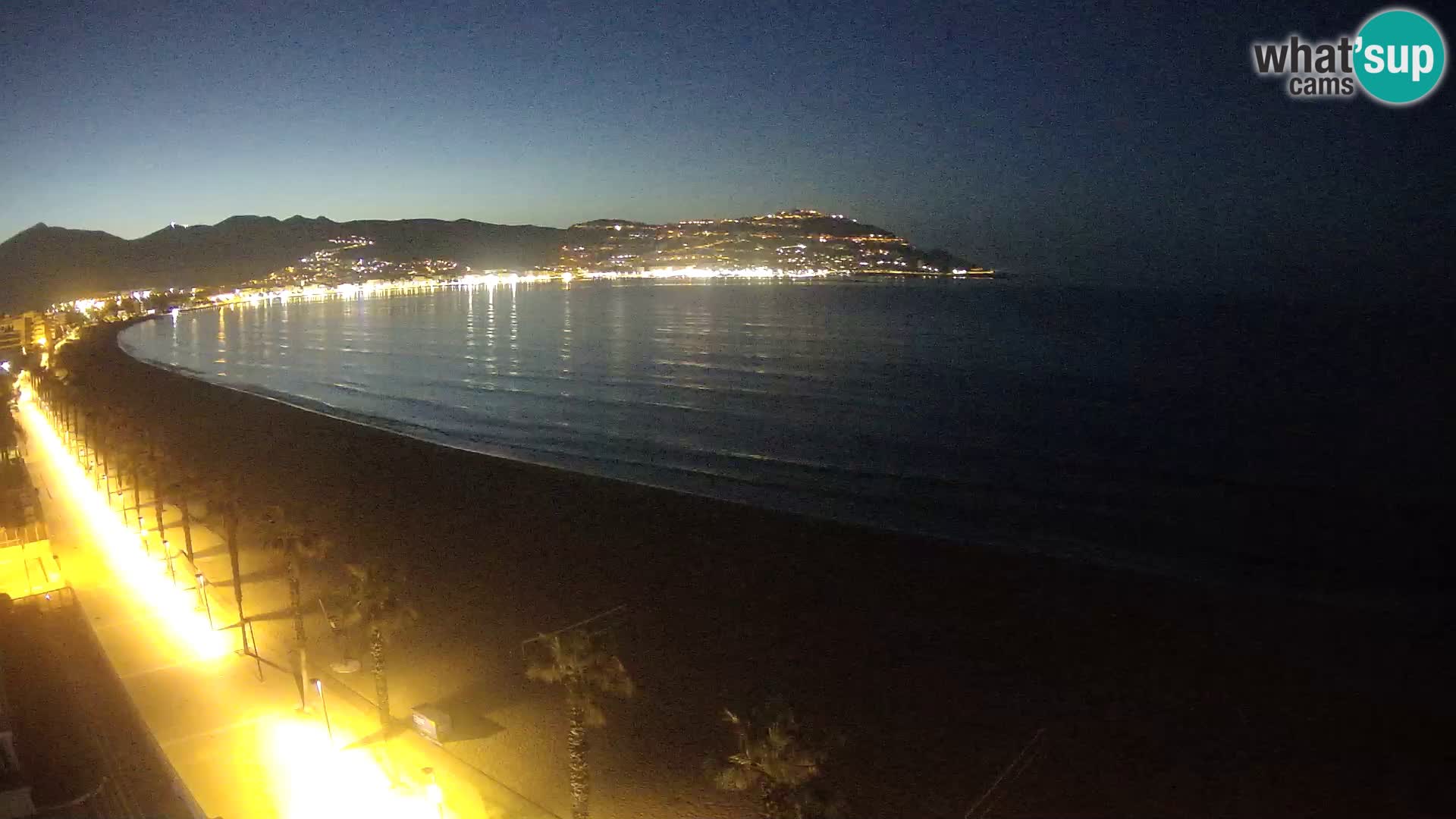 LIVEcam Roses plage Costa Brava – Hotel Montecarlo webcam Espagne