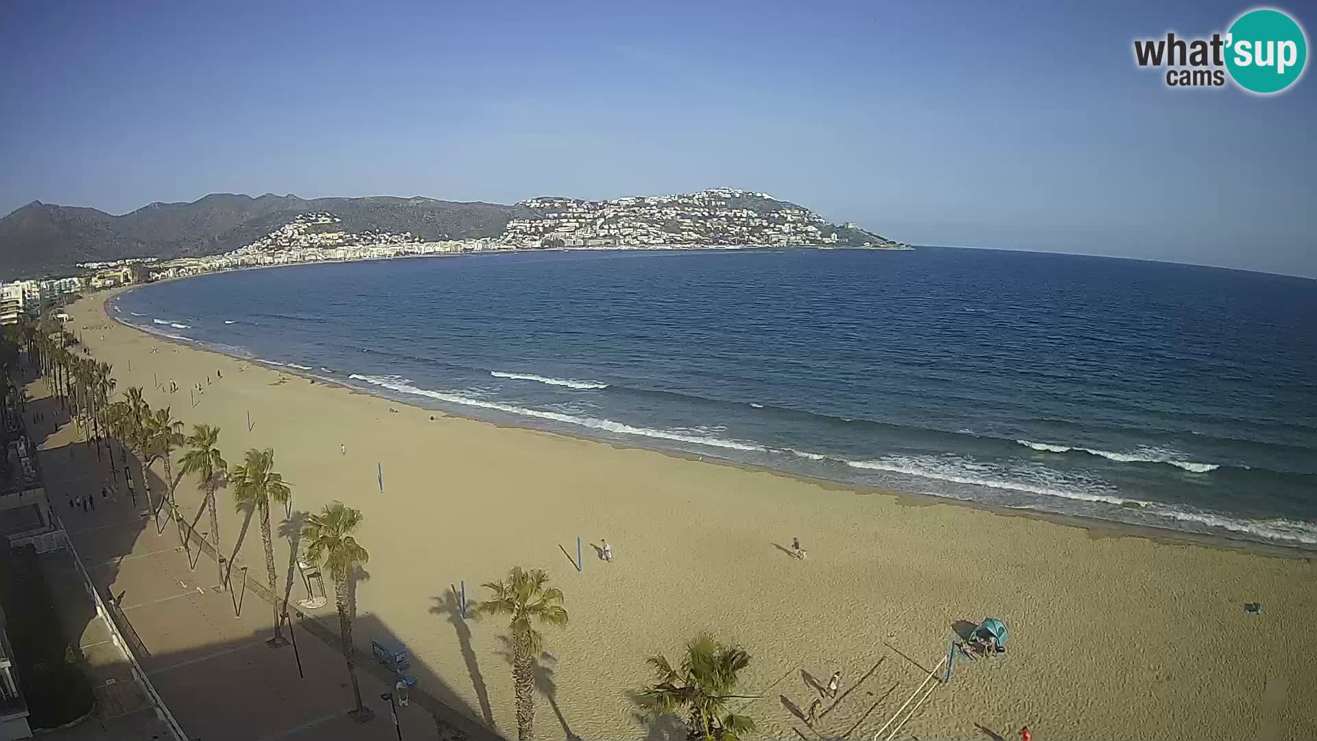 Live cam Roses  – Costa Brava spiaggia – Hotel MonteCarlo