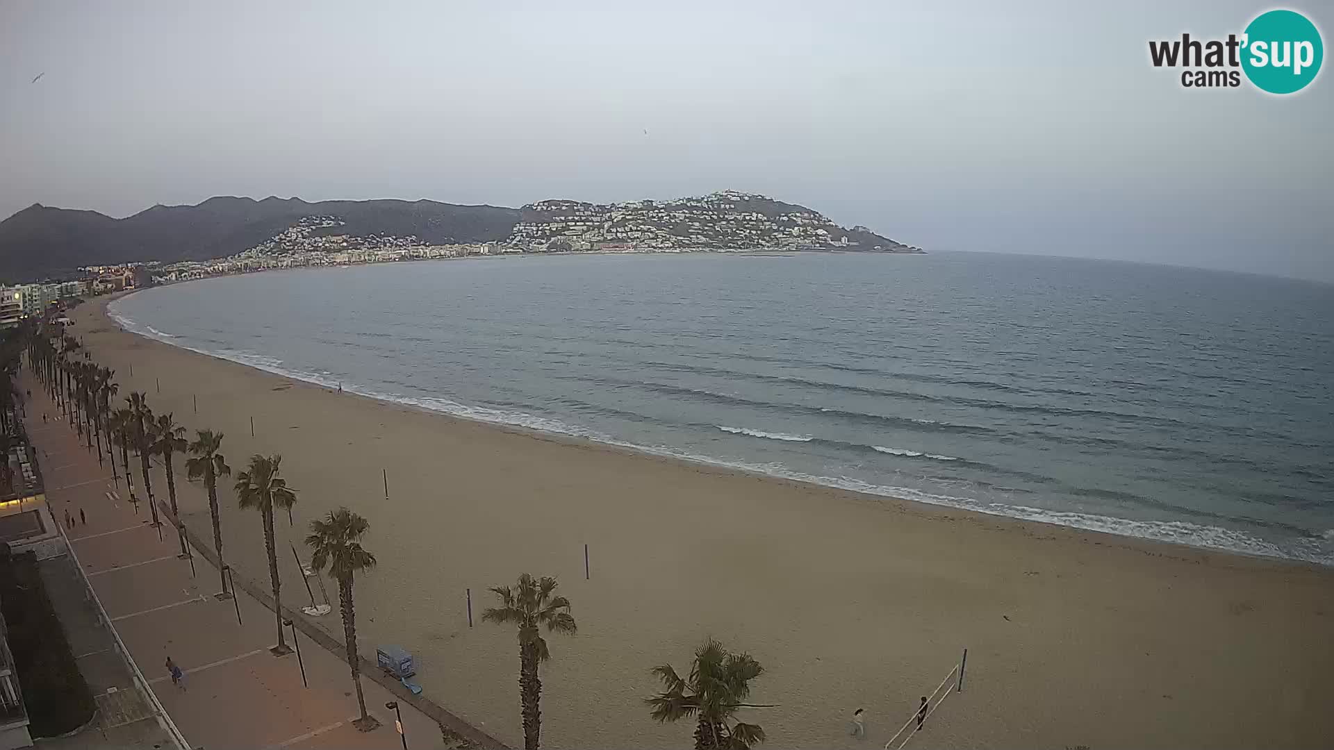 Live cam Roses  – Costa Brava spiaggia – Hotel MonteCarlo