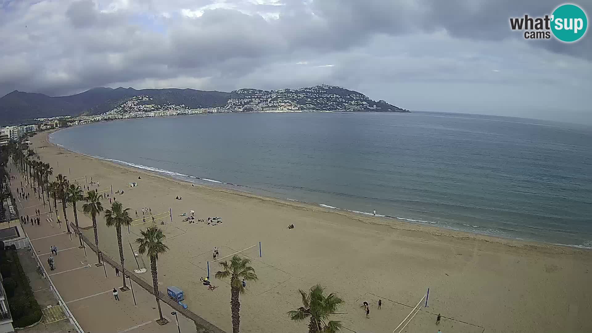 Webcam Costa Brava Roses Strand – Montecarlo Hotel livecam Spanien