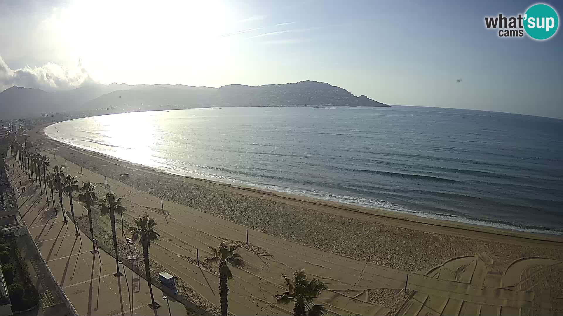 Live cam Roses  – Costa Brava spiaggia – Hotel MonteCarlo