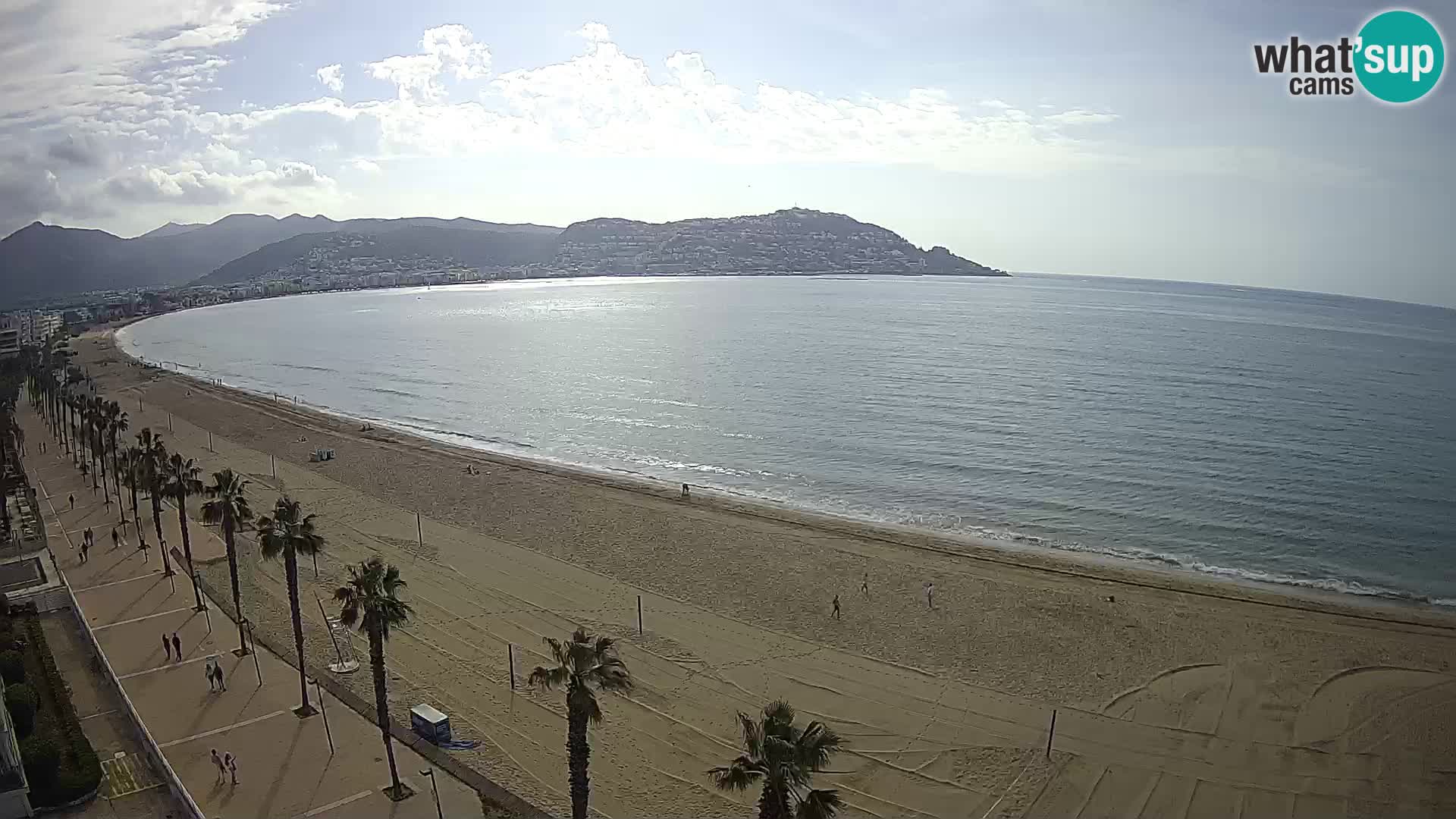 Live cam Roses  – Costa Brava spiaggia – Hotel MonteCarlo