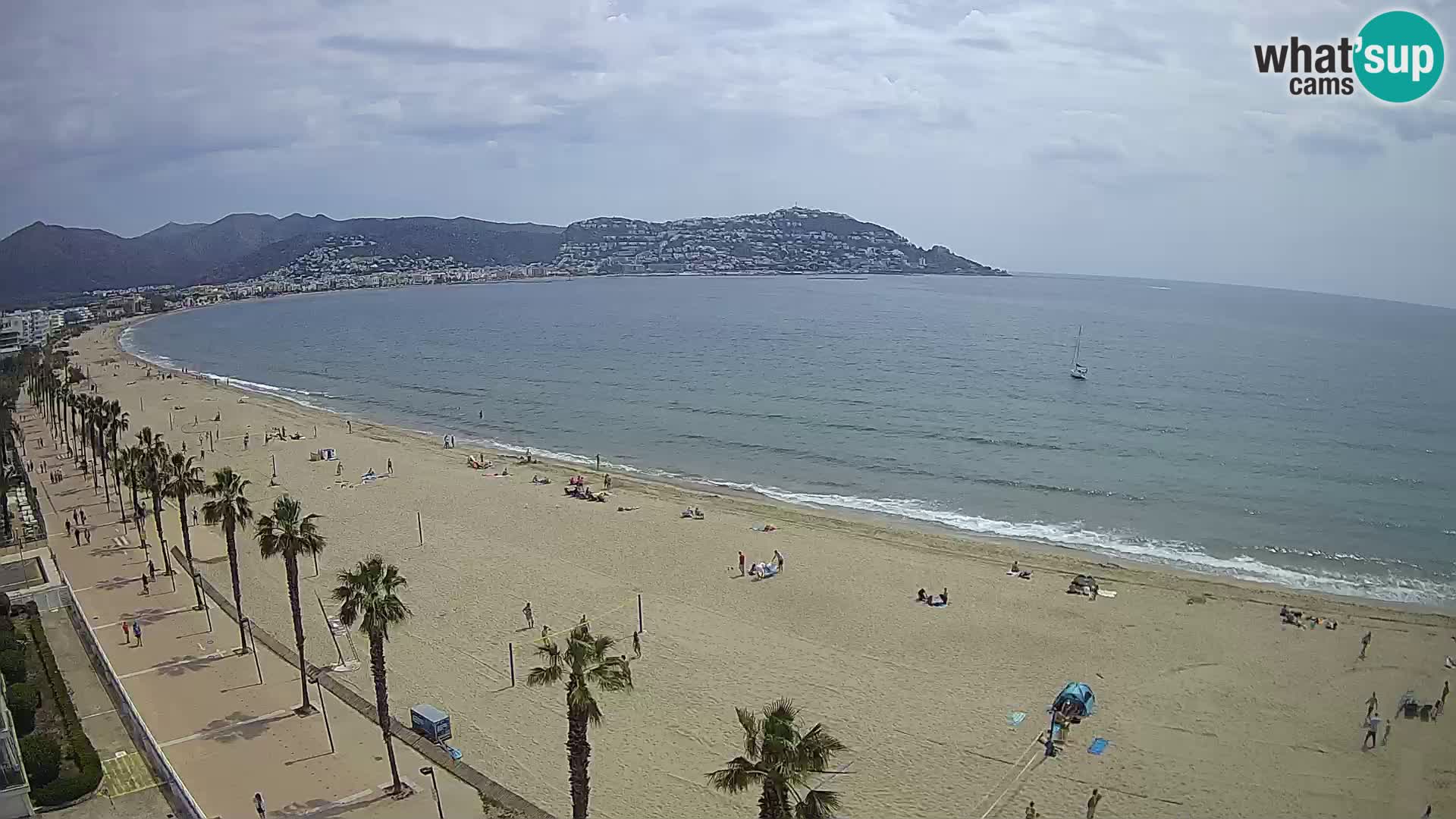 Live cam Roses  – Costa Brava spiaggia – Hotel MonteCarlo