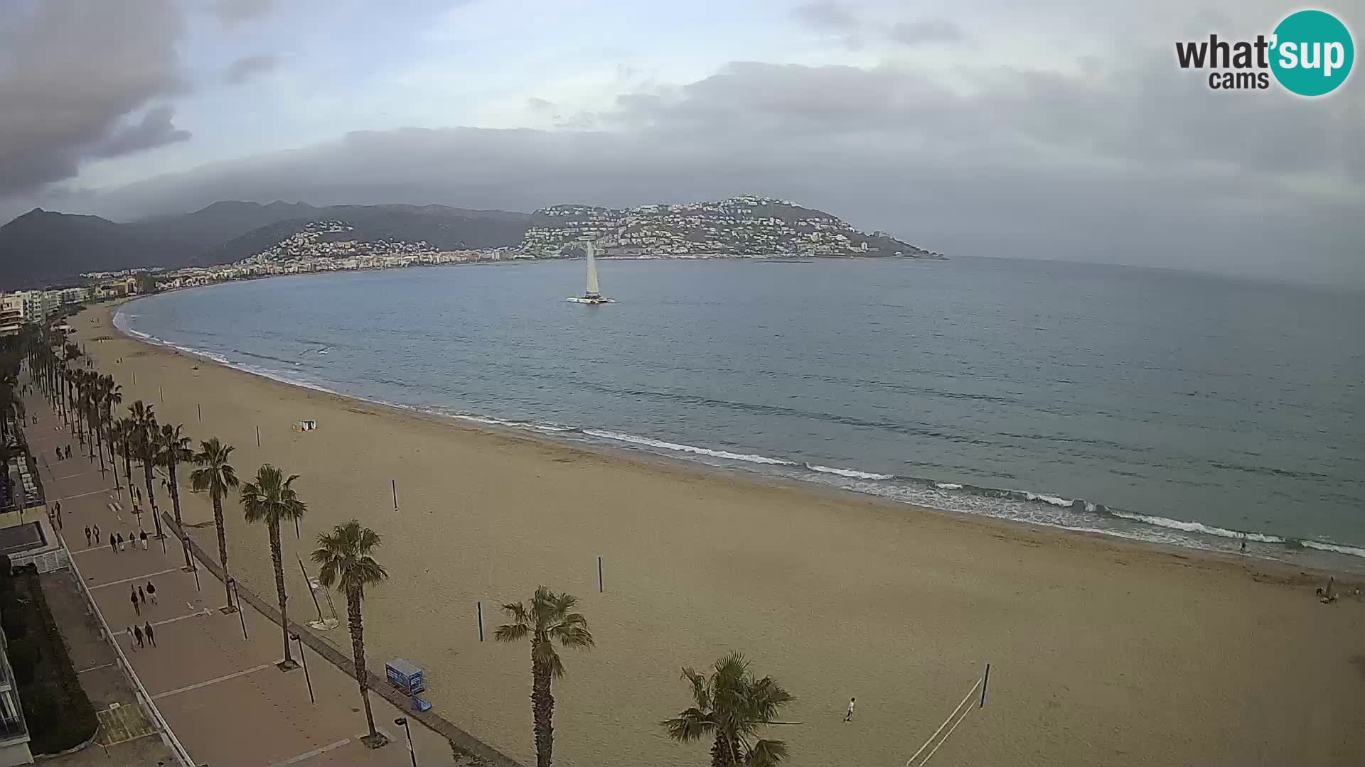 Roses camera en vivo playa Costa Brava- Hotel MonteCarlo