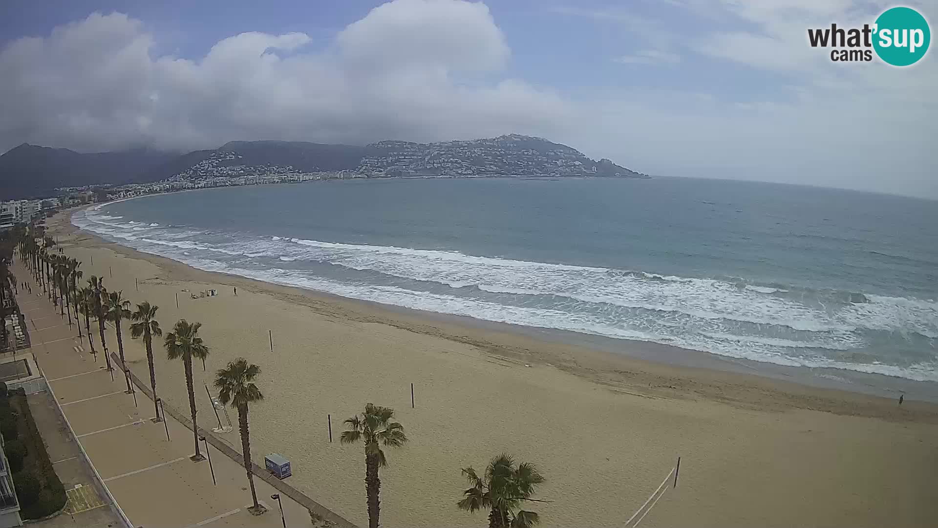 Live cam Roses  – Costa Brava spiaggia – Hotel MonteCarlo