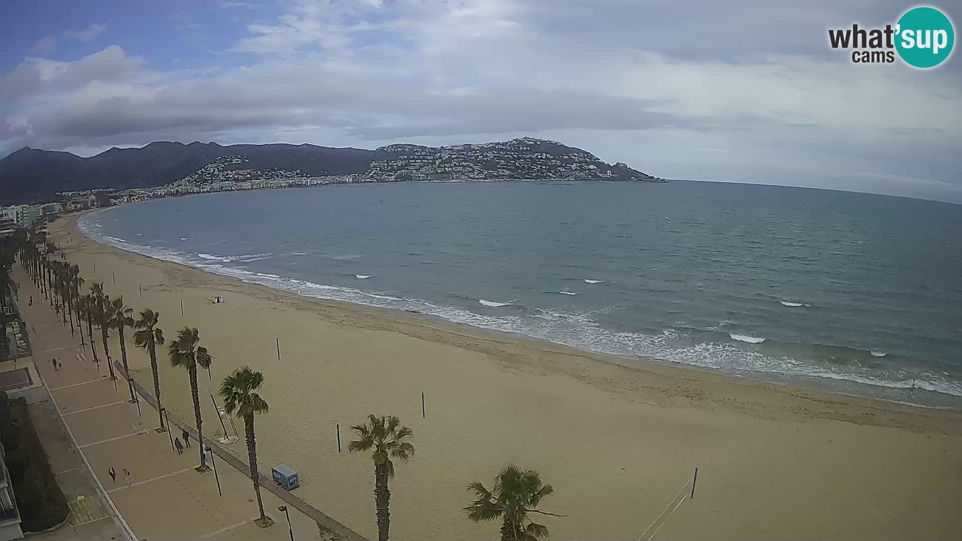 Roses camera en vivo playa Costa Brava- Hotel MonteCarlo