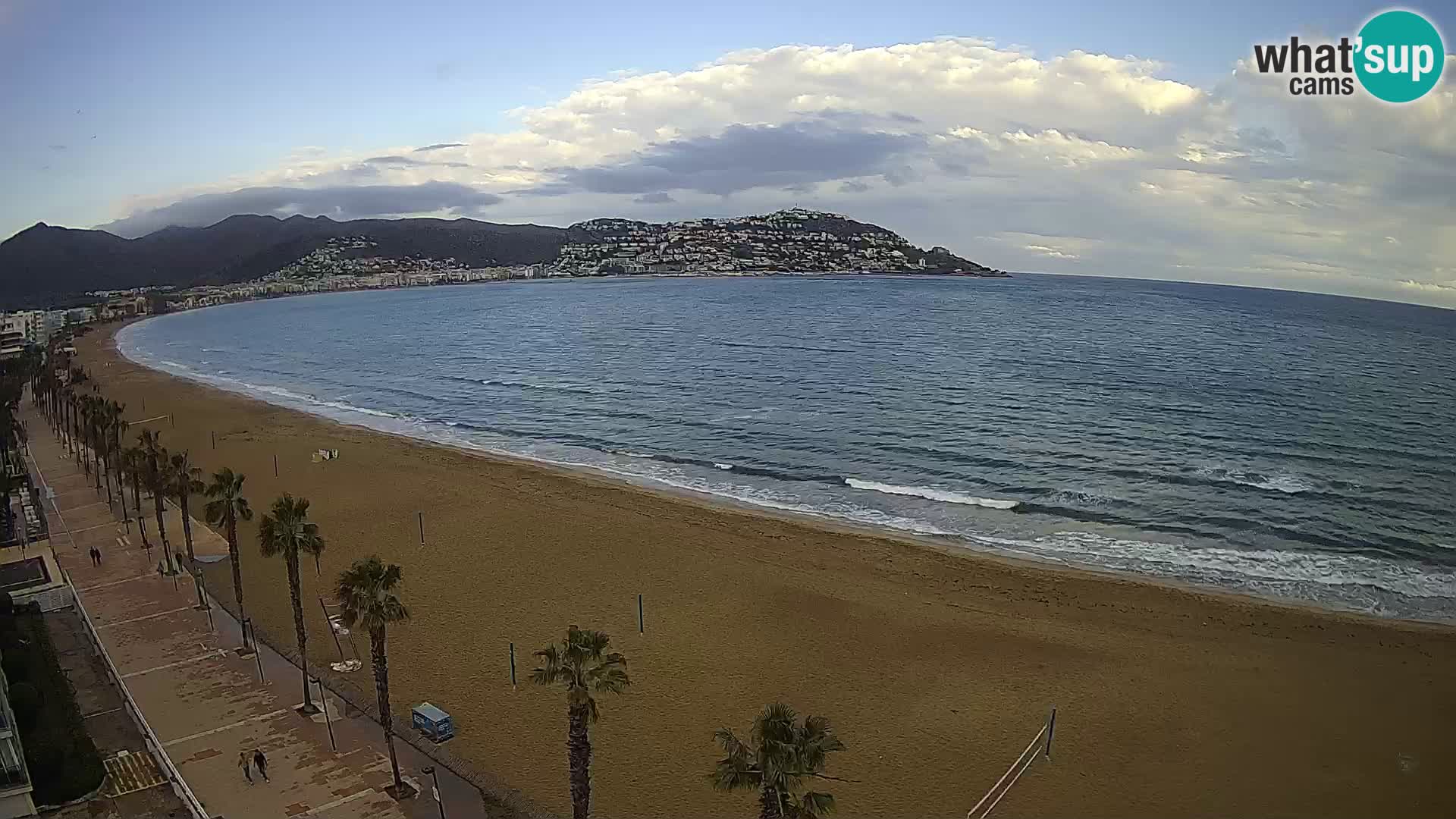 Webcam Costa Brava Roses Strand – Montecarlo Hotel livecam Spanien