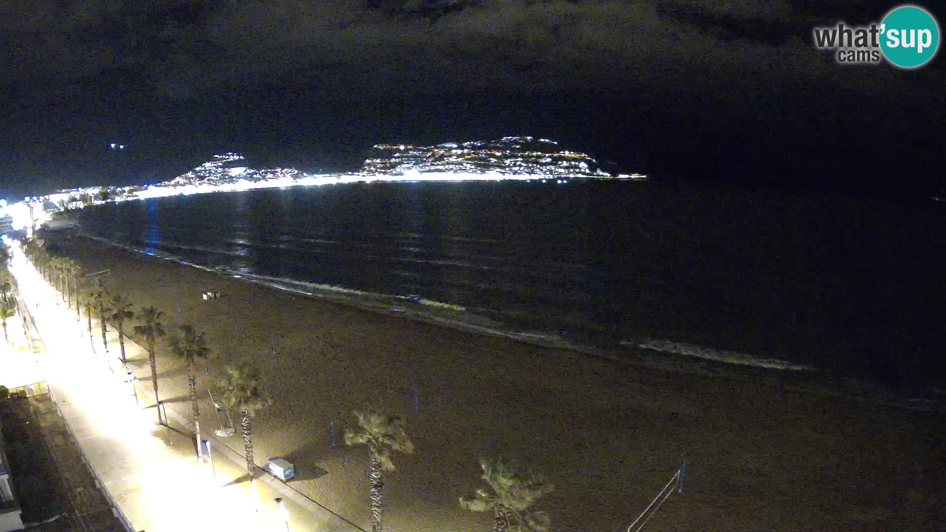LIVEcam Roses plage Costa Brava – Hotel Montecarlo webcam Espagne