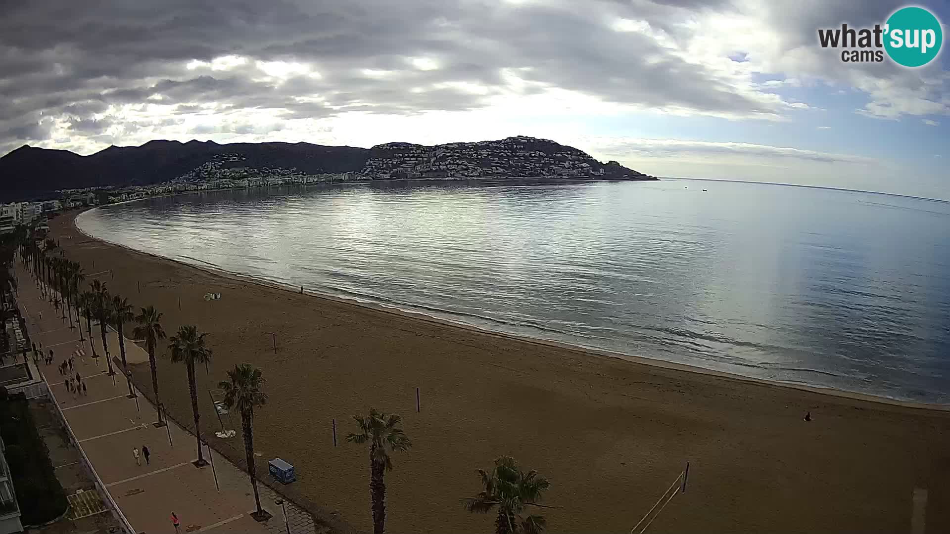 Webcam Costa Brava Roses Strand – Montecarlo Hotel livecam Spanien