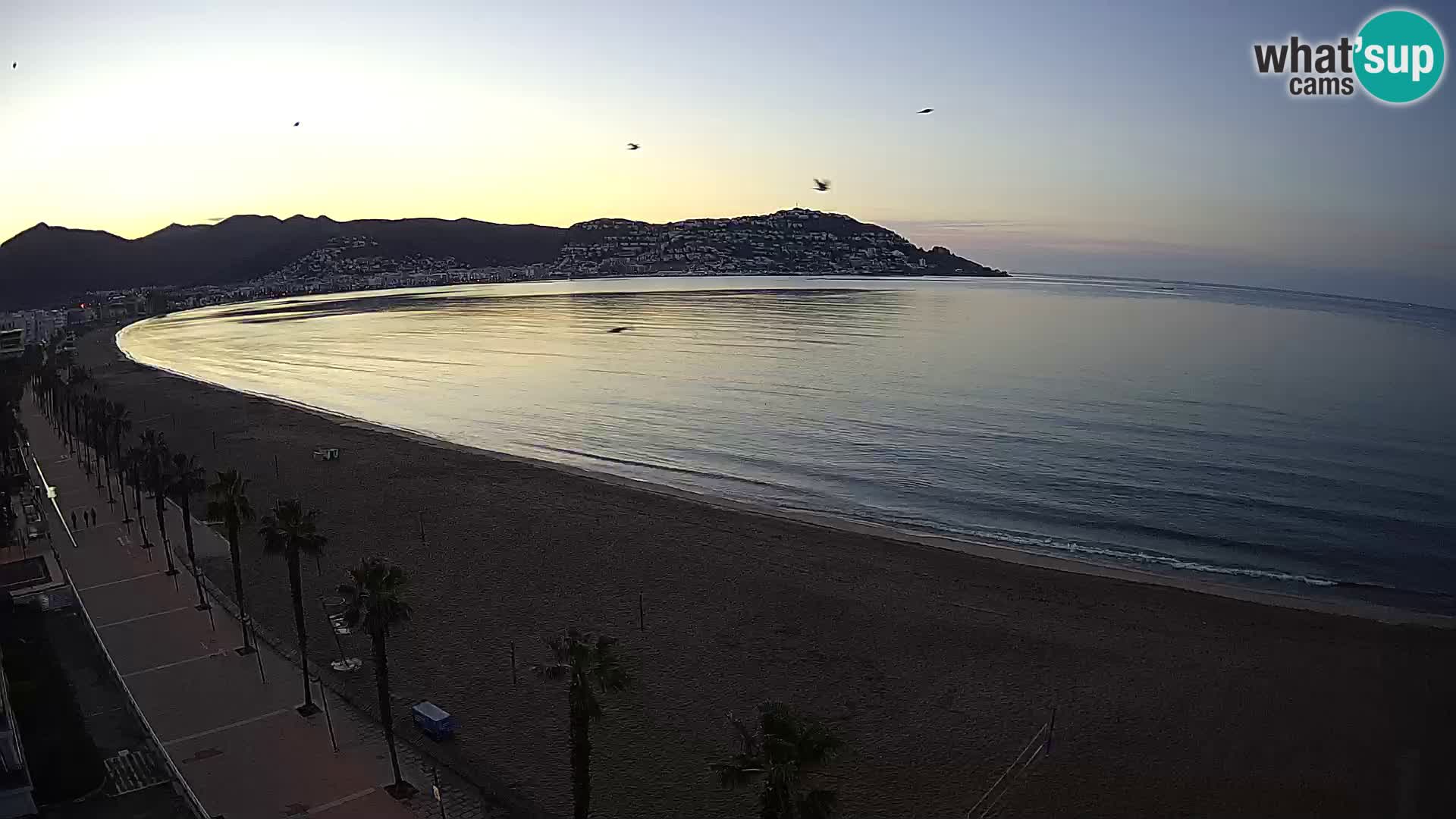 Roses camera en vivo playa Costa Brava- Hotel MonteCarlo