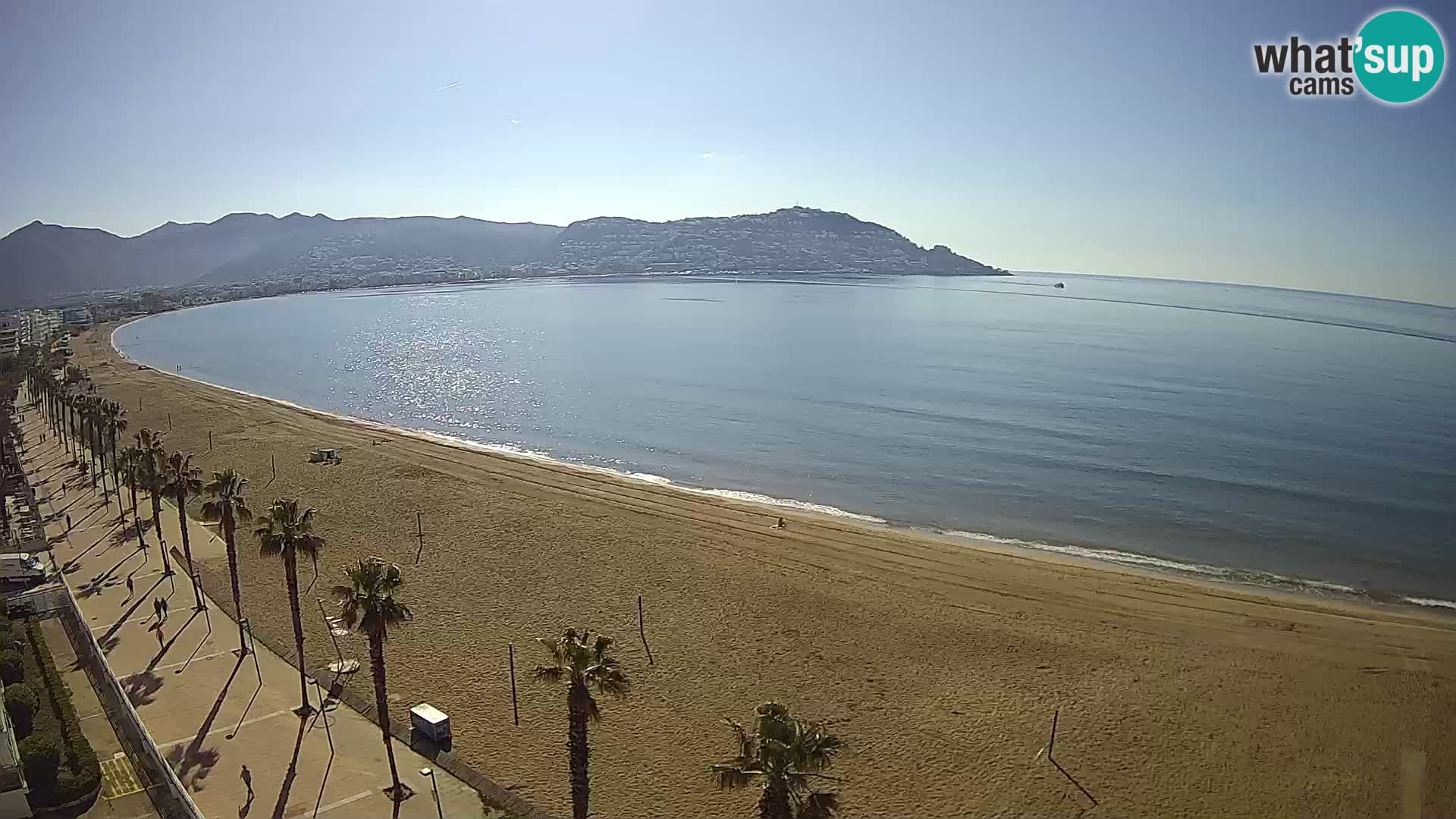 Webcam Costa Brava Roses Strand – Montecarlo Hotel livecam Spanien