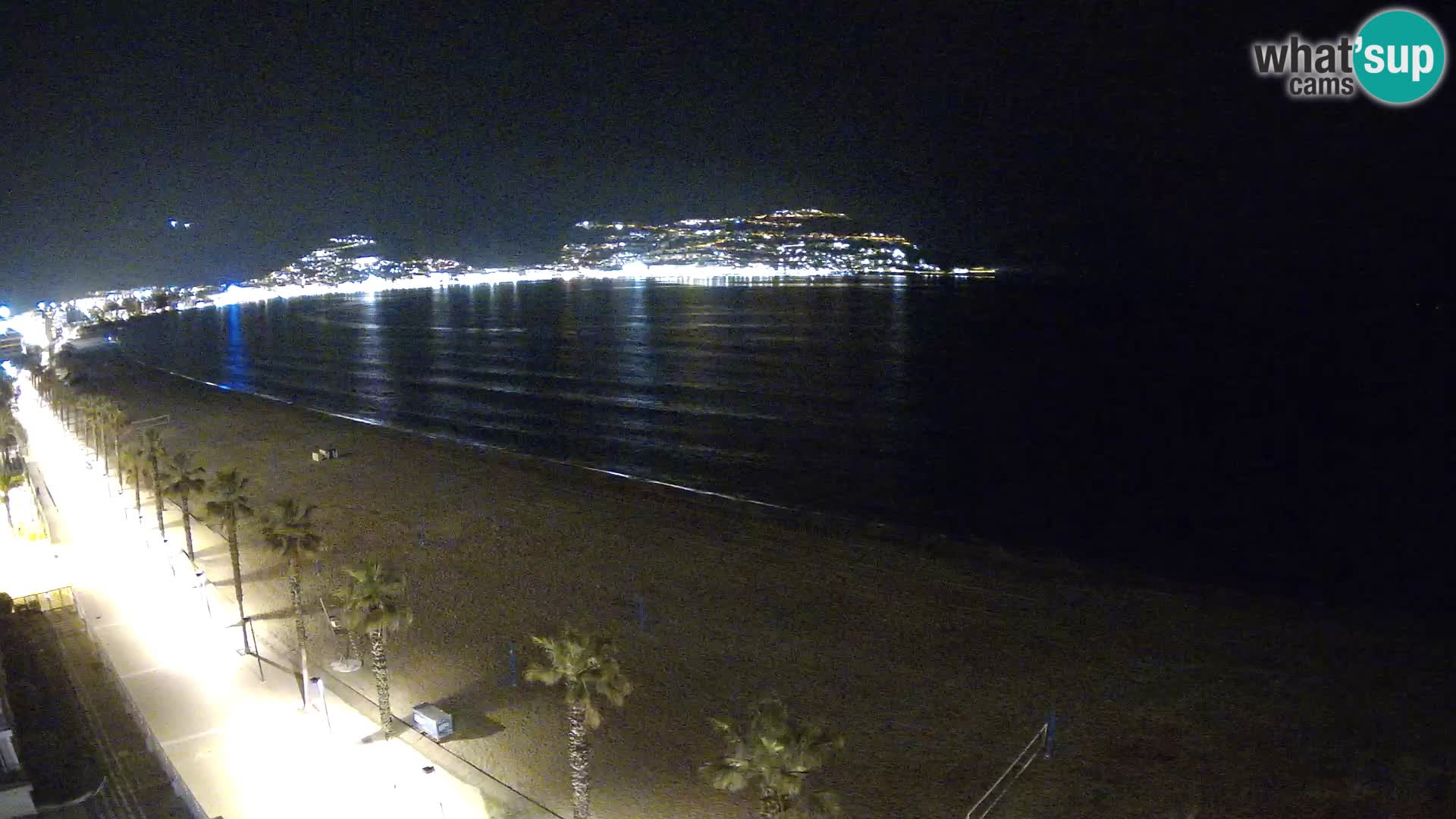 Webcam Costa Brava Roses Strand – Montecarlo Hotel livecam Spanien