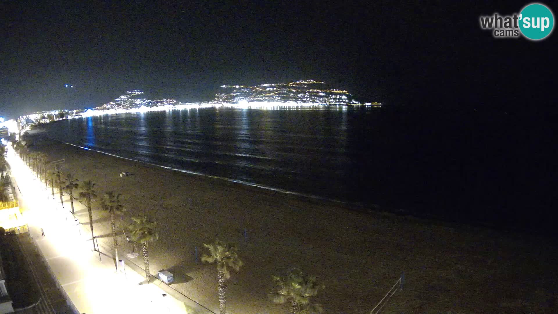 LIVEcam Roses plage Costa Brava – Hotel Montecarlo webcam Espagne