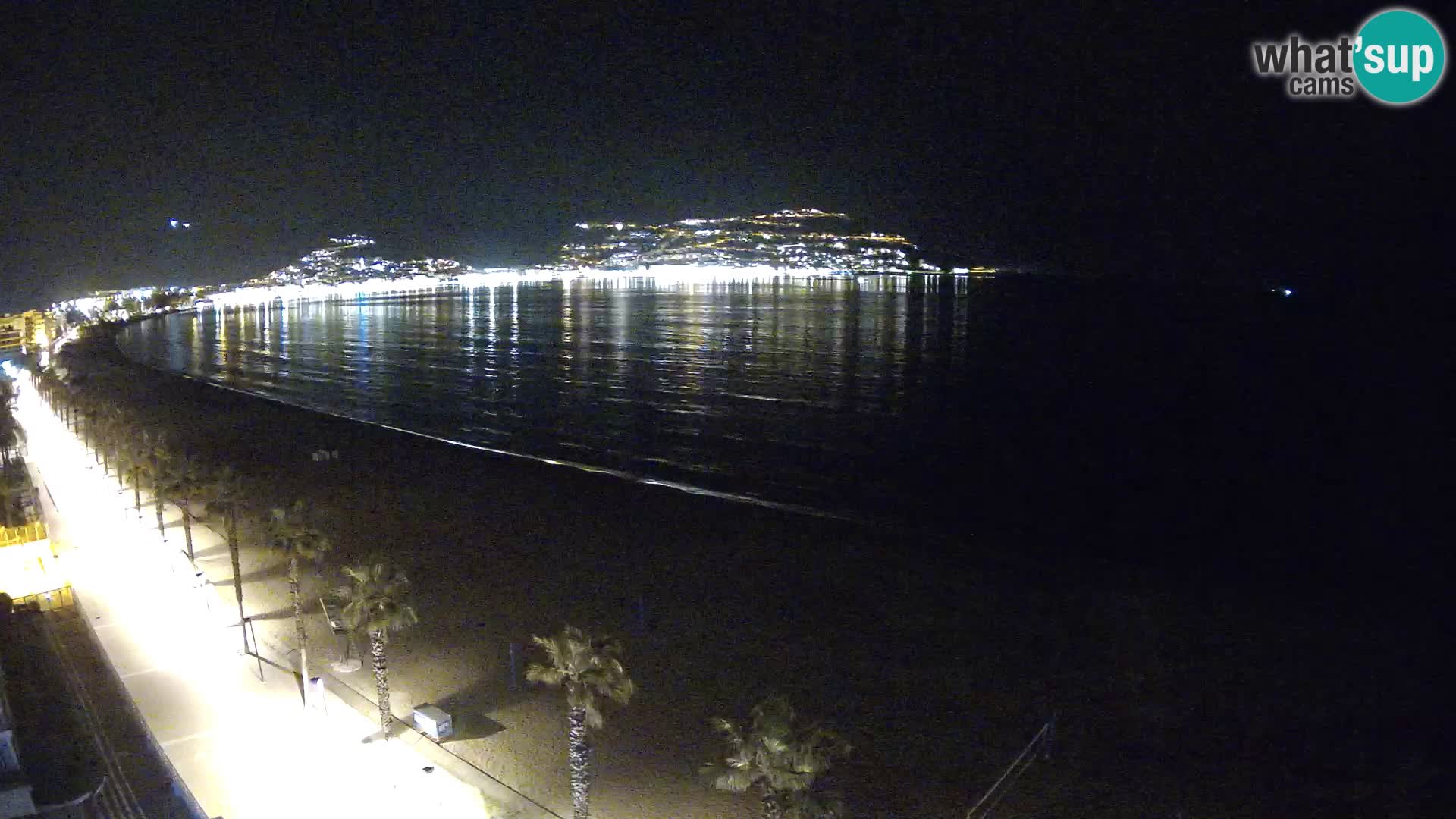 LIVEcam Roses plage Costa Brava – Hotel Montecarlo webcam Espagne