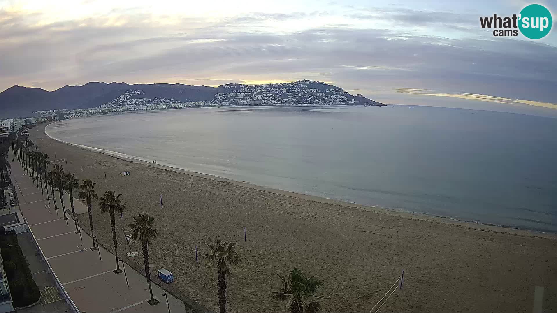 Webcam Costa Brava Roses Strand – Montecarlo Hotel livecam Spanien