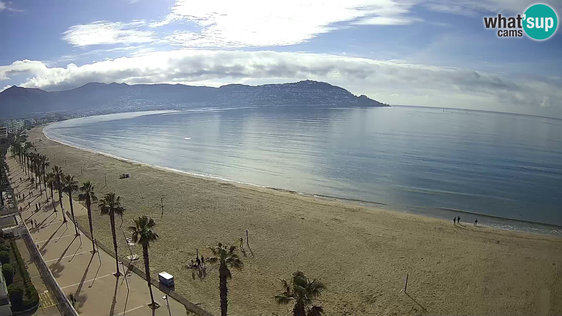 Live cam Roses  – Costa Brava spiaggia – Hotel MonteCarlo