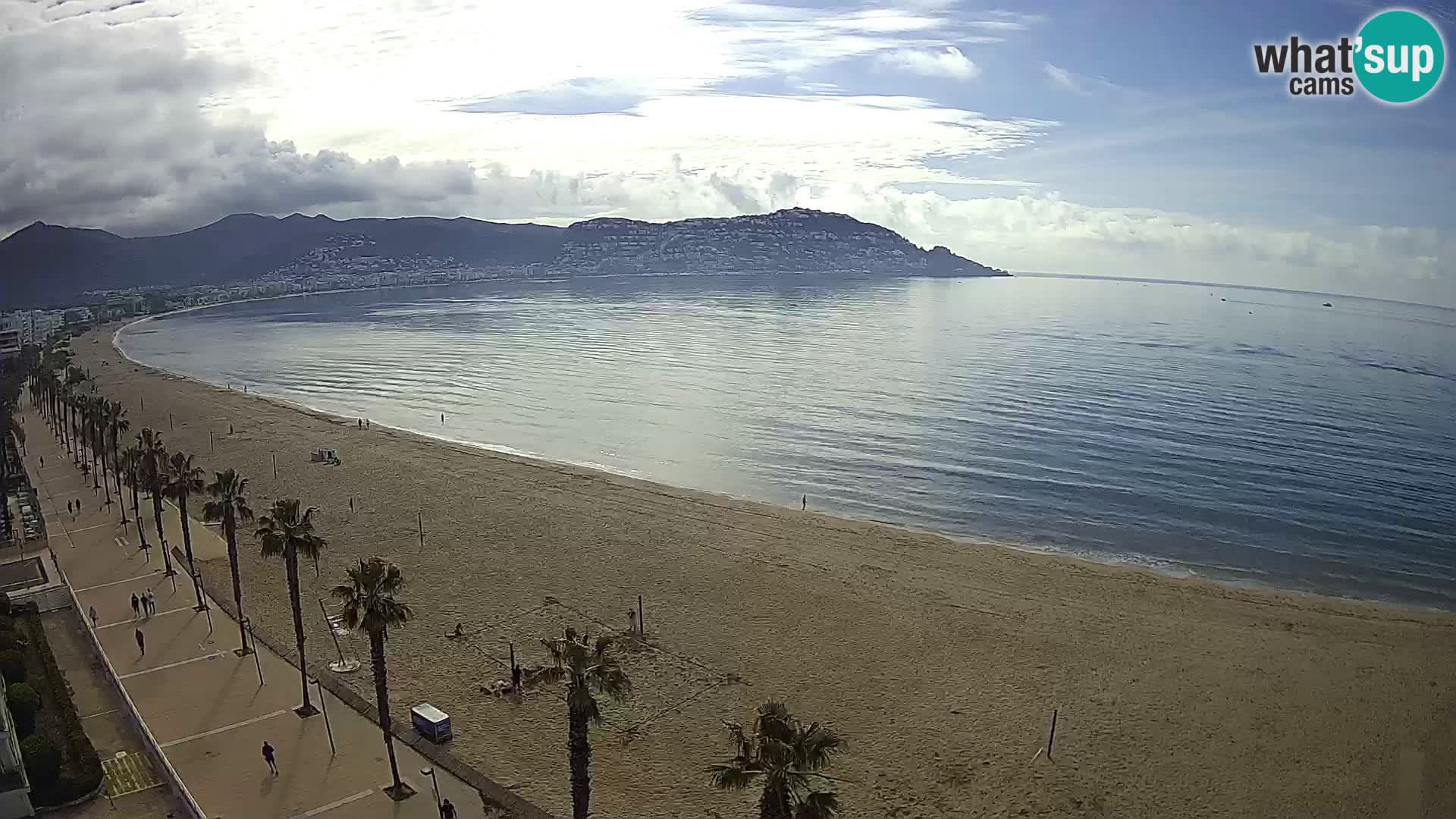 Live cam Roses  – Costa Brava spiaggia – Hotel MonteCarlo