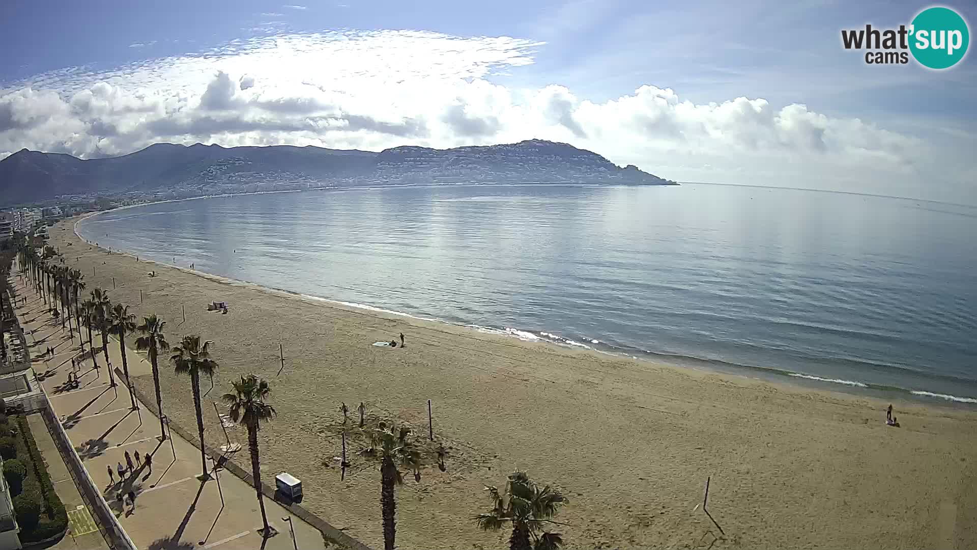 Live cam Roses  – Costa Brava spiaggia – Hotel MonteCarlo