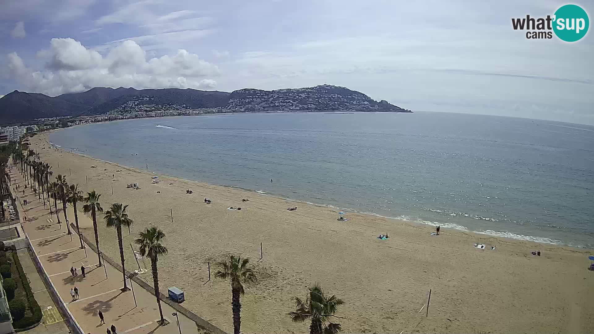Live cam Roses  – Costa Brava spiaggia – Hotel MonteCarlo