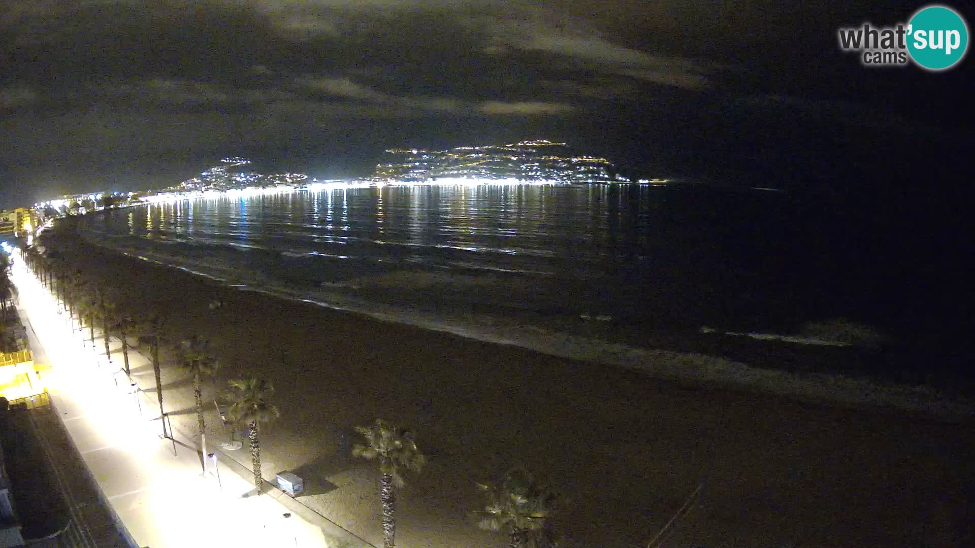 Webcam Costa Brava Roses Strand – Montecarlo Hotel livecam Spanien