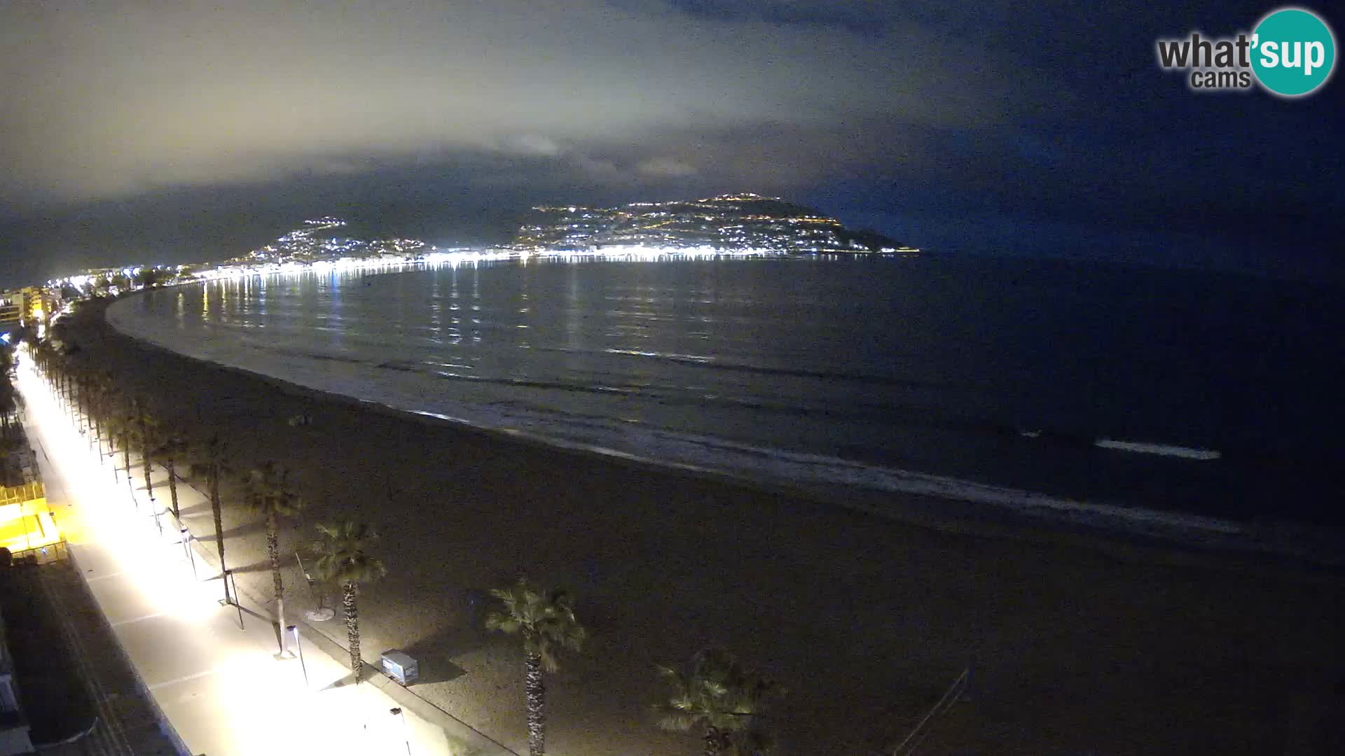 Webcam Costa Brava Roses Strand – Montecarlo Hotel livecam Spanien