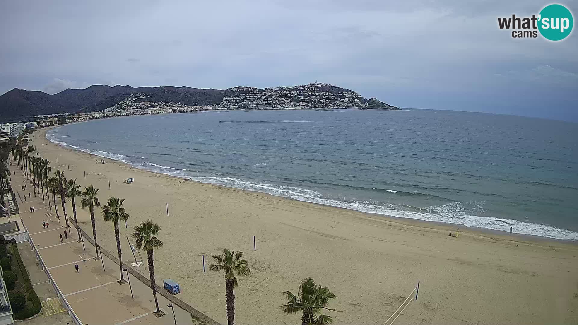 Roses camera en vivo playa Costa Brava- Hotel MonteCarlo