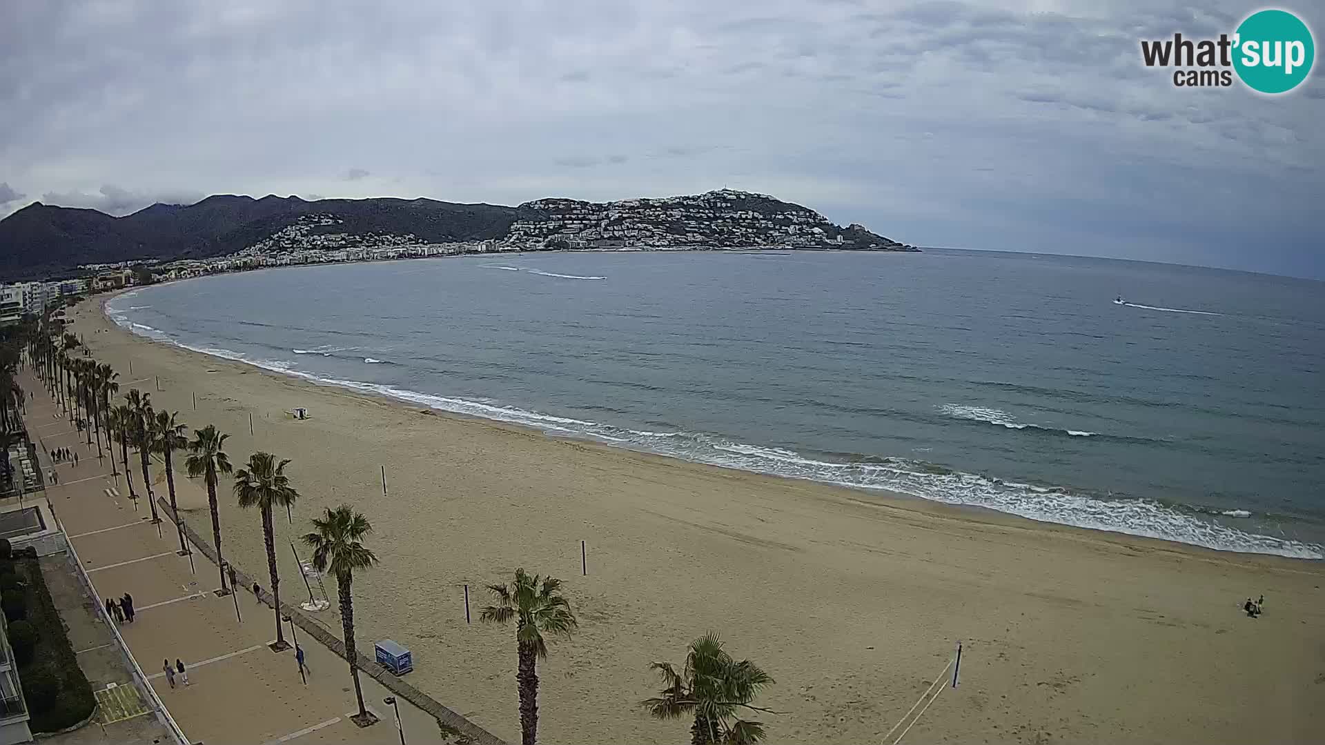 Roses camera en vivo playa Costa Brava- Hotel MonteCarlo