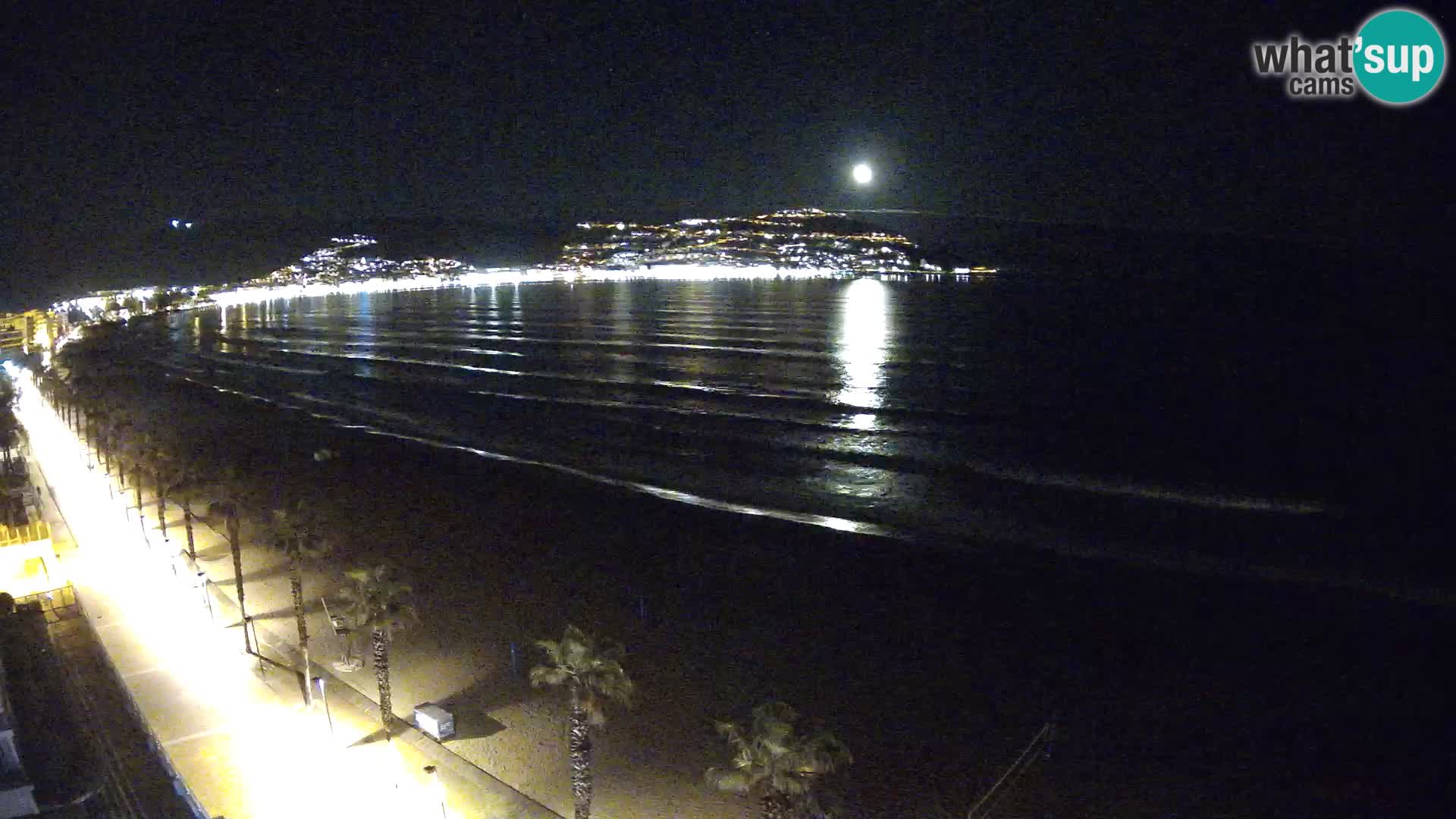 Roses camera en vivo playa Costa Brava- Hotel MonteCarlo