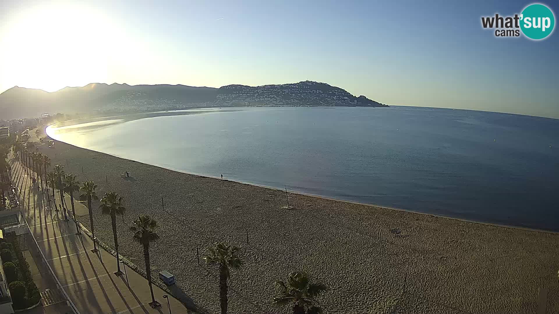 Roses camera en vivo playa Costa Brava- Hotel MonteCarlo