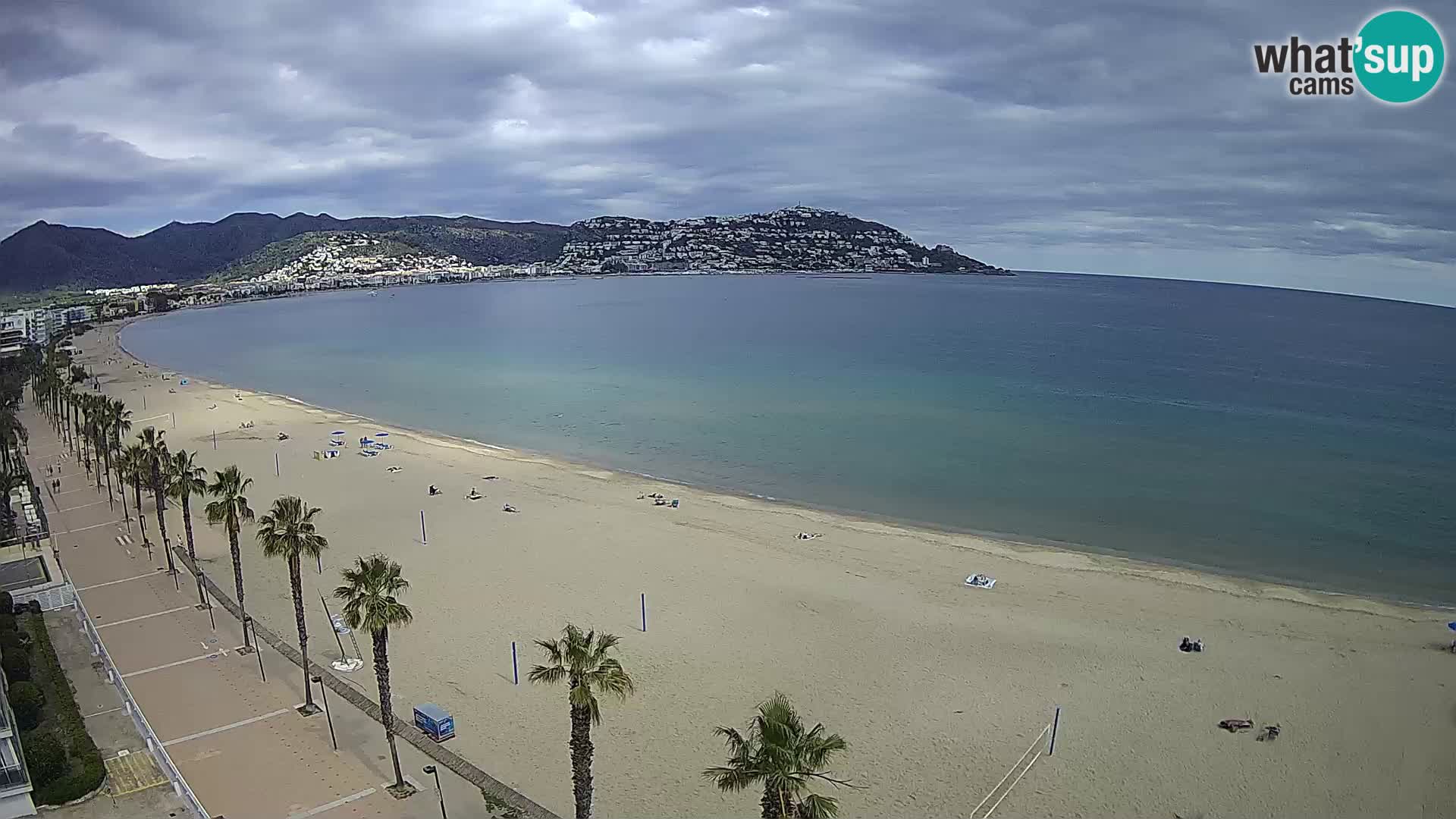 Roses camera en vivo playa Costa Brava- Hotel MonteCarlo