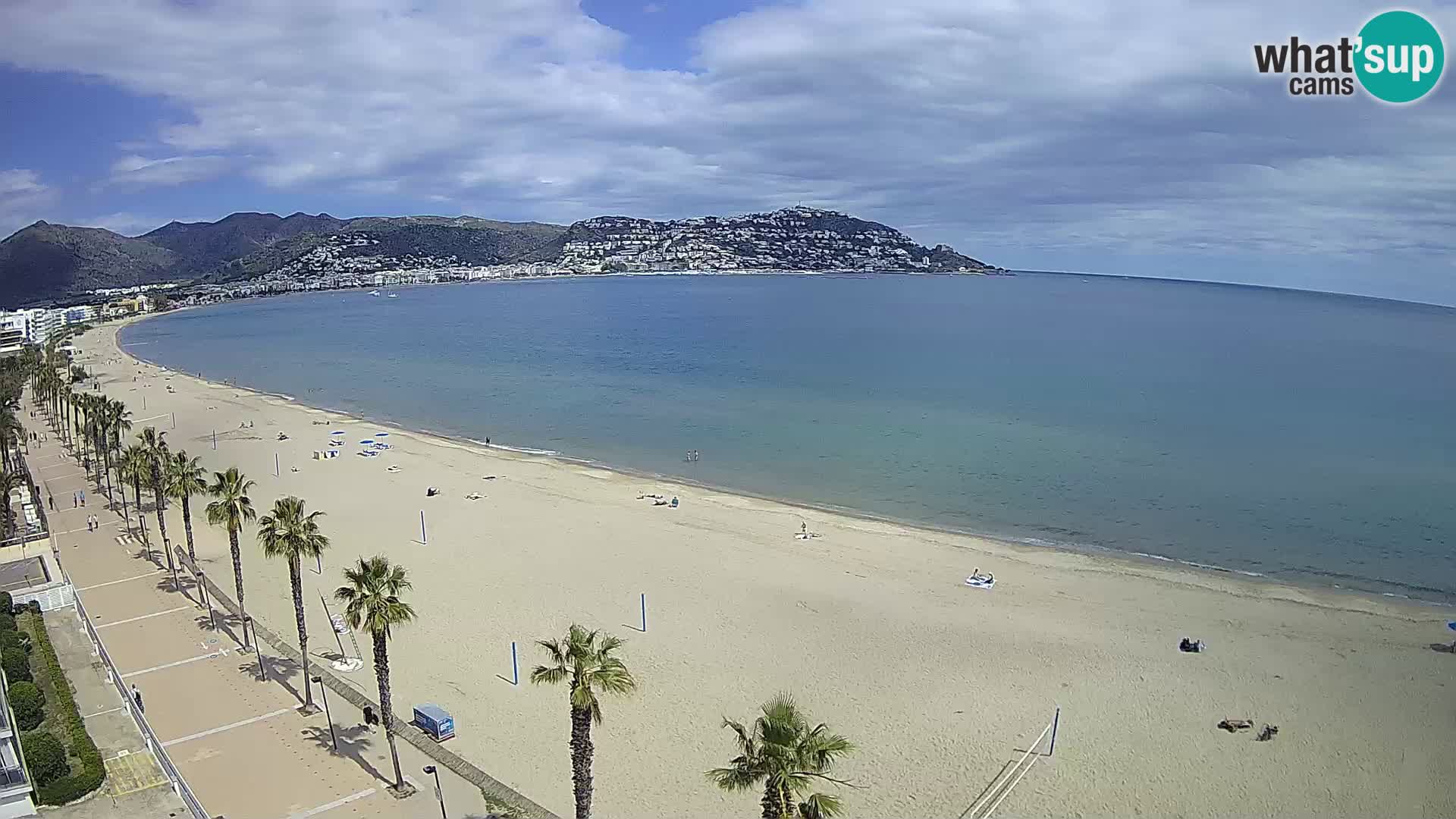 Live cam Roses  – Costa Brava spiaggia – Hotel MonteCarlo