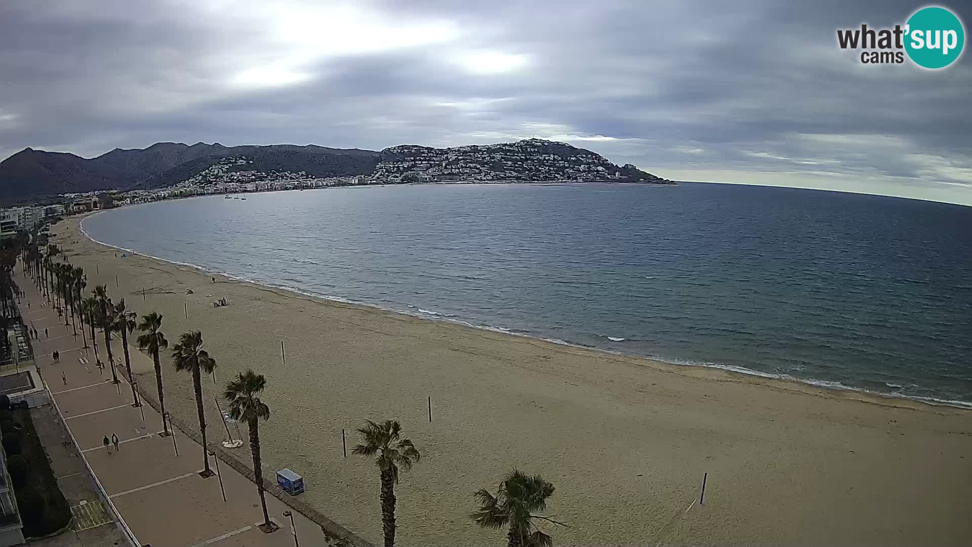 Webcam Costa Brava Roses Strand – Montecarlo Hotel livecam Spanien