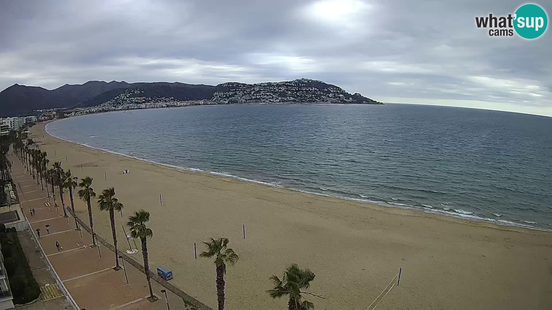 Roses camera en vivo playa Costa Brava- Hotel MonteCarlo