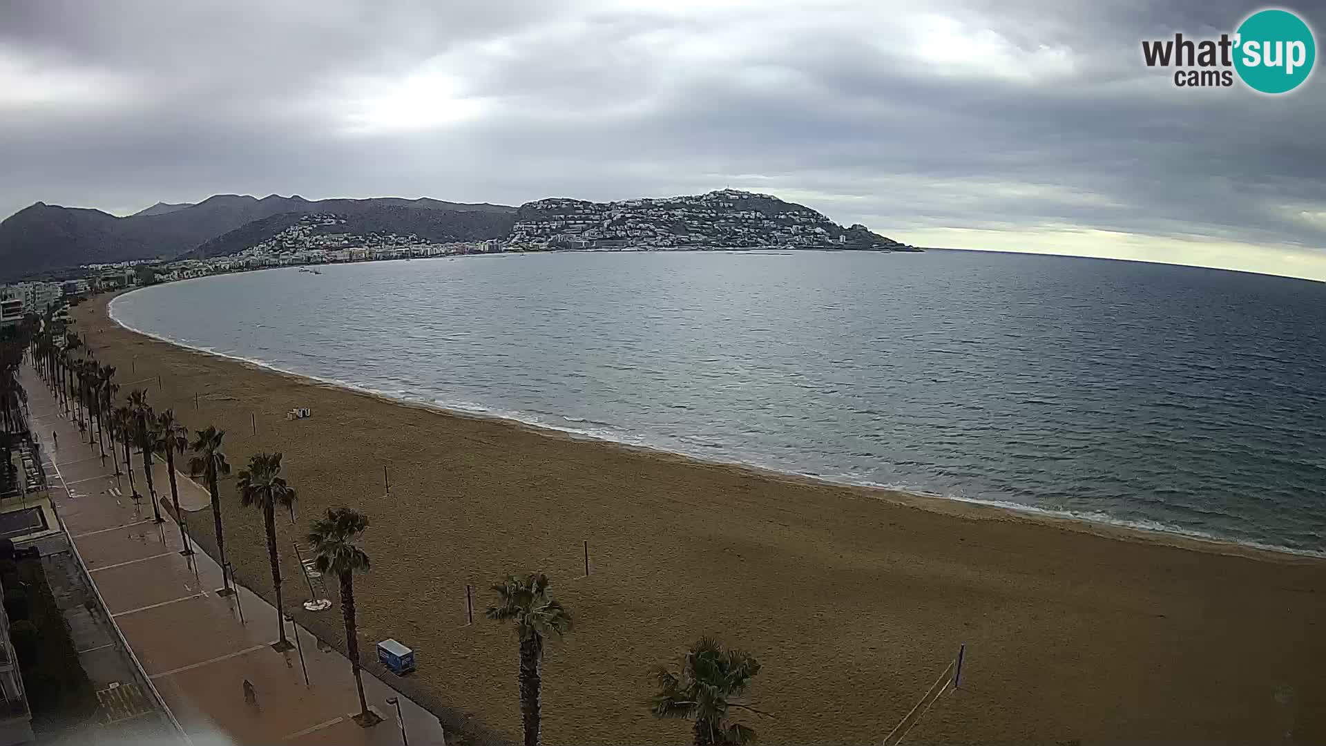 Roses camera en vivo playa Costa Brava- Hotel MonteCarlo