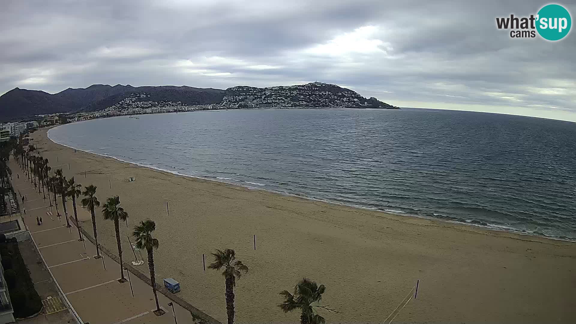 Roses camera en vivo playa Costa Brava- Hotel MonteCarlo