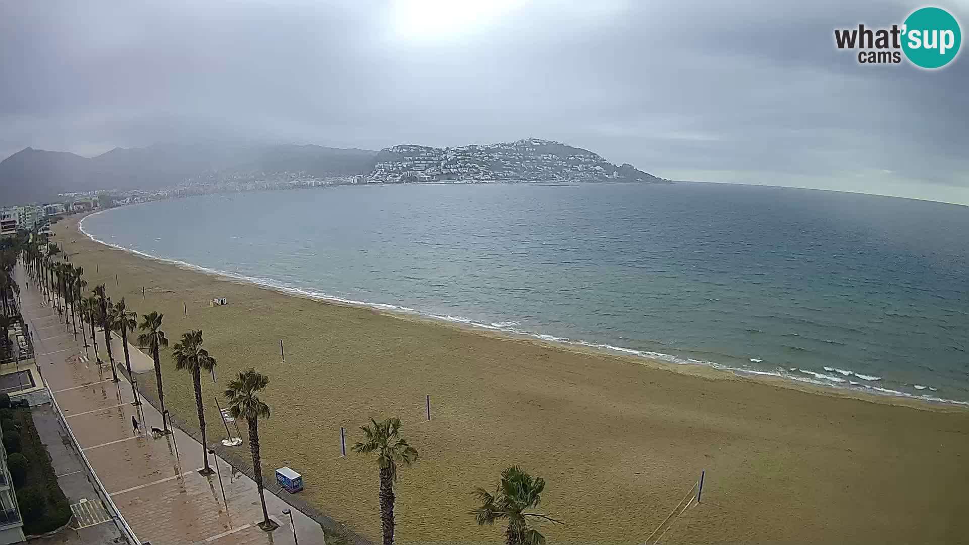 Roses camera en vivo playa Costa Brava- Hotel MonteCarlo