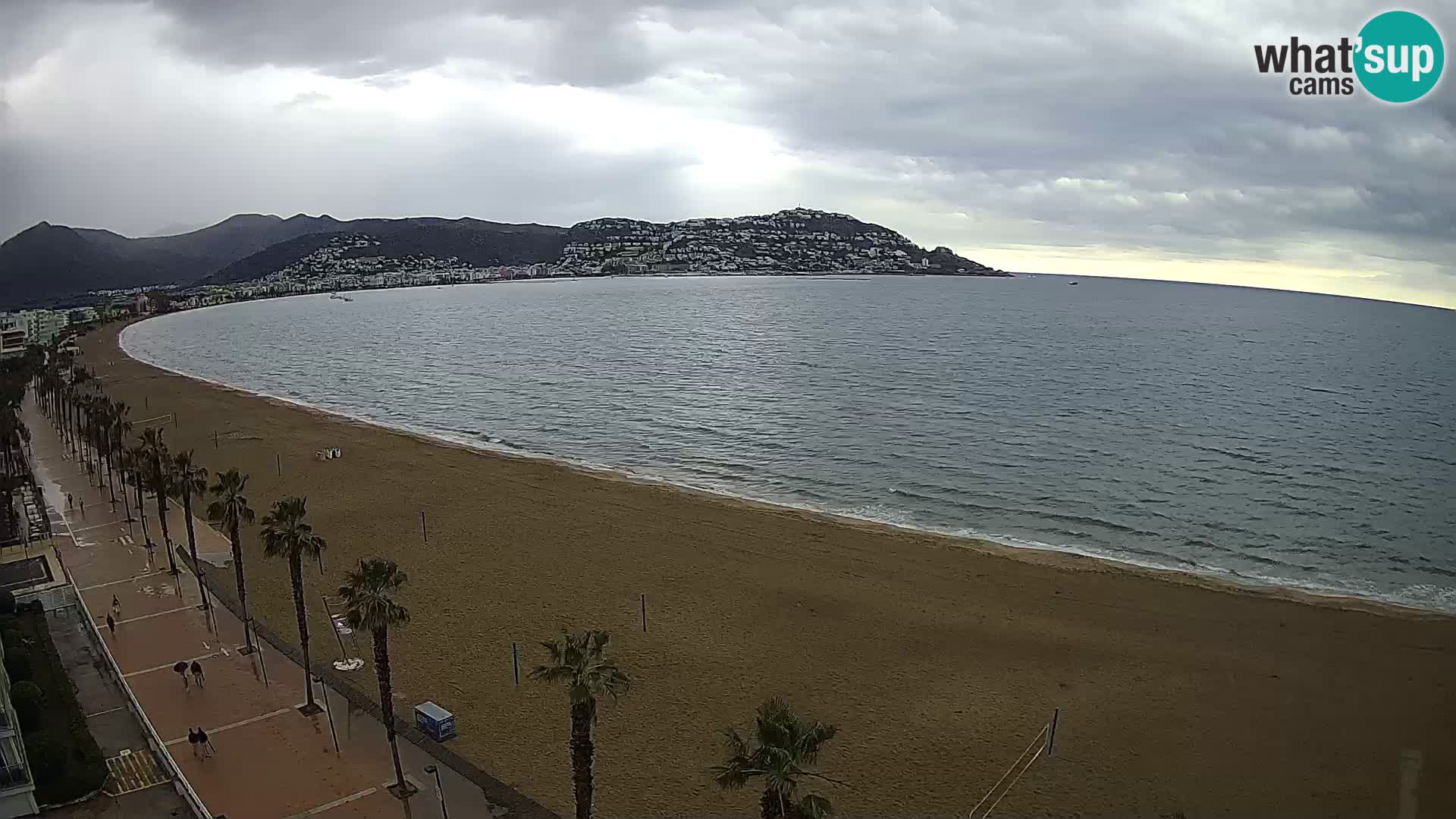 Webcam Costa Brava Roses Strand – Montecarlo Hotel livecam Spanien