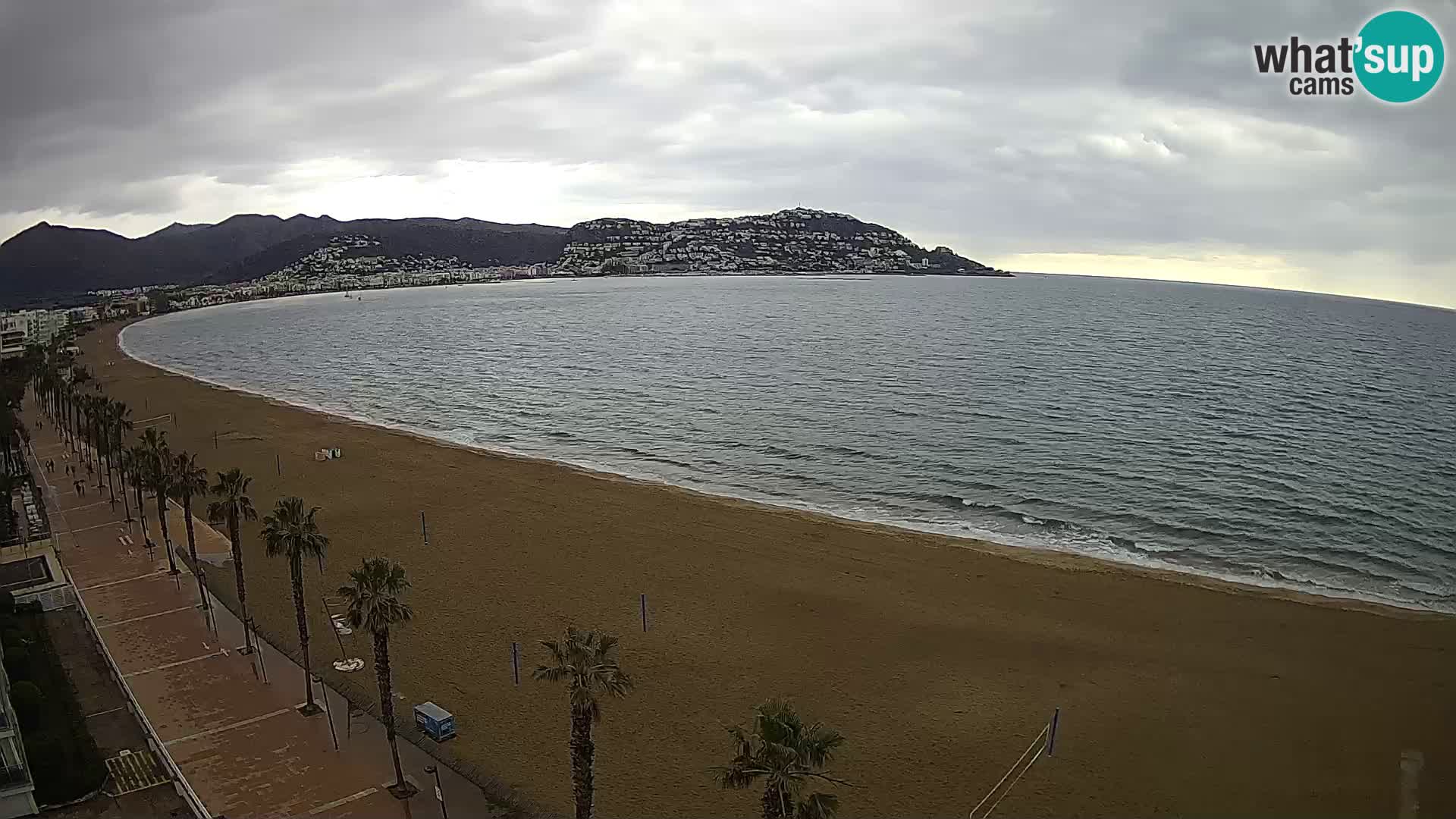Roses camera en vivo playa Costa Brava- Hotel MonteCarlo