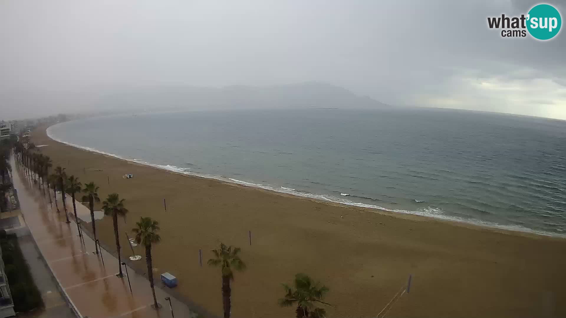 Webcam Costa Brava Roses Strand – Montecarlo Hotel livecam Spanien