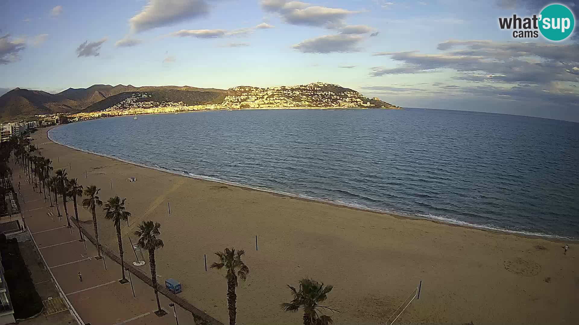 Webcam Costa Brava Roses Strand – Montecarlo Hotel livecam Spanien