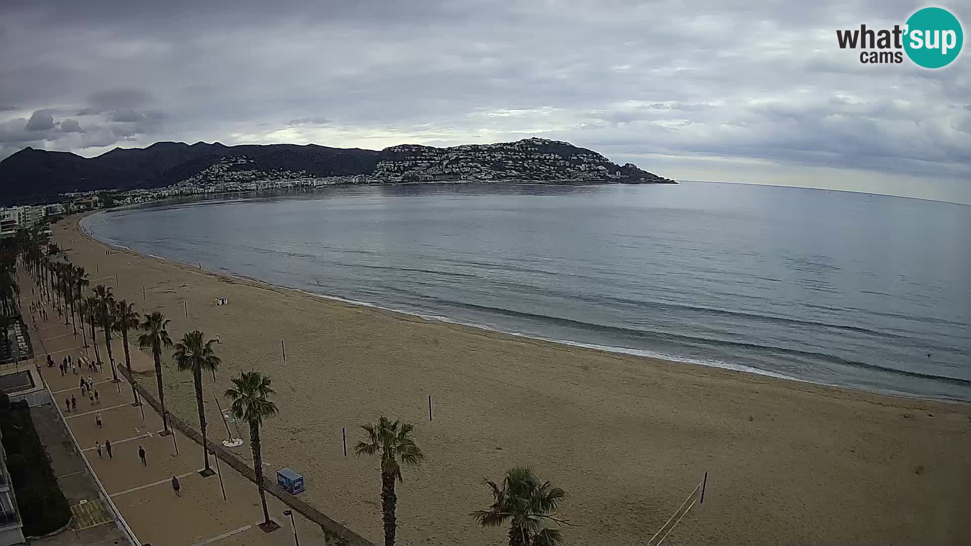 Webcam Costa Brava Roses Strand – Montecarlo Hotel livecam Spanien