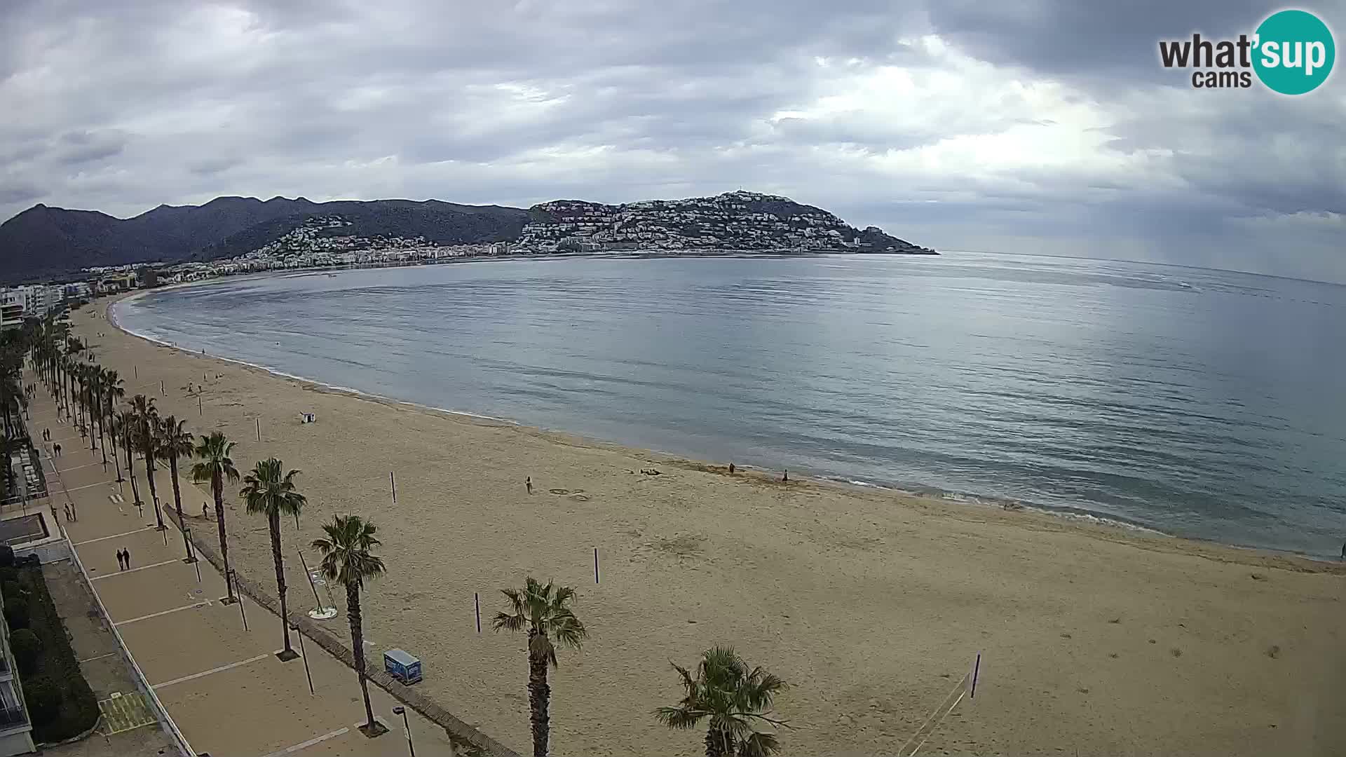 Live cam Roses – Costa Brava spiaggia – Hotel MonteCarlo